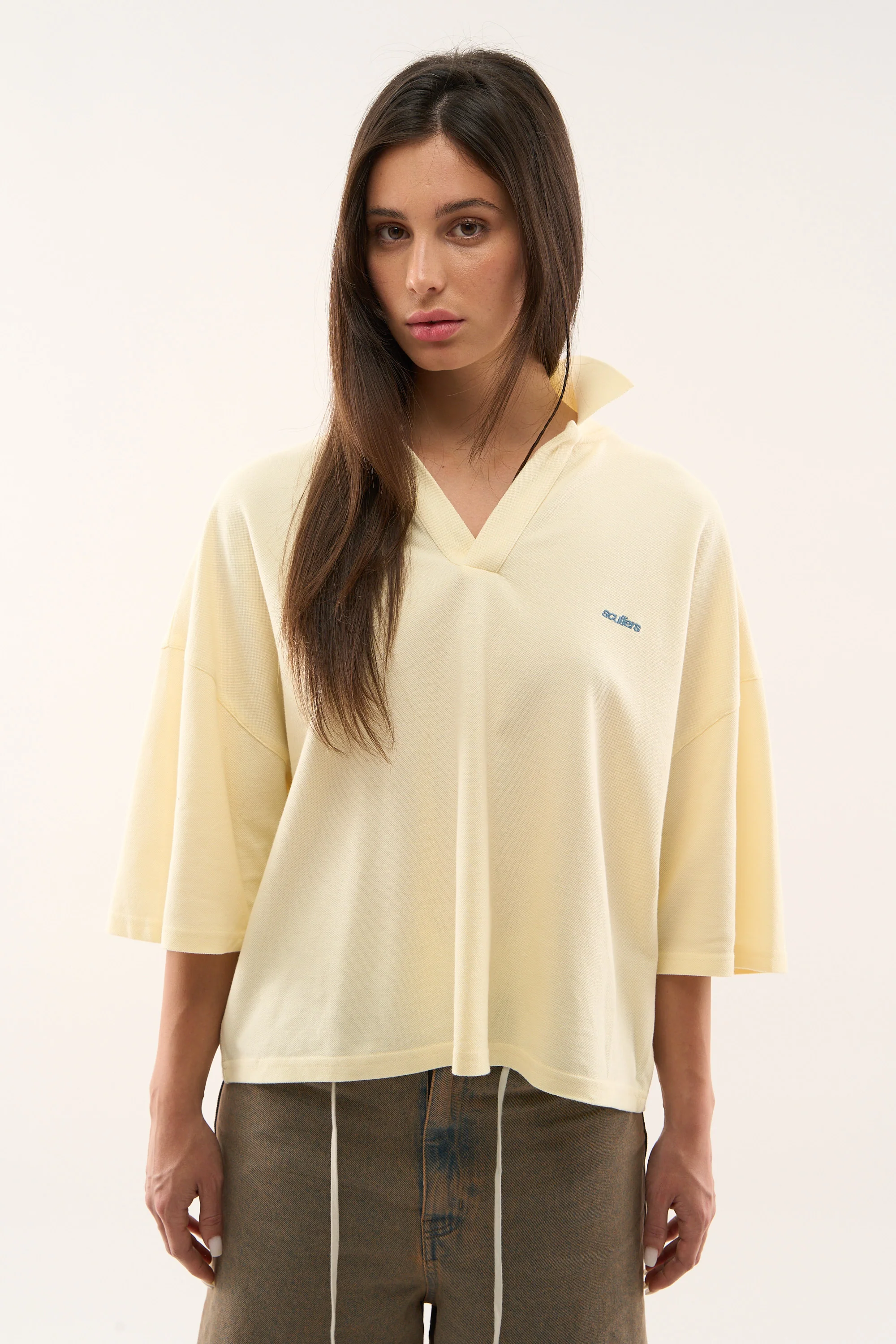 Pininfirina Light Yellow Polo - Image 7