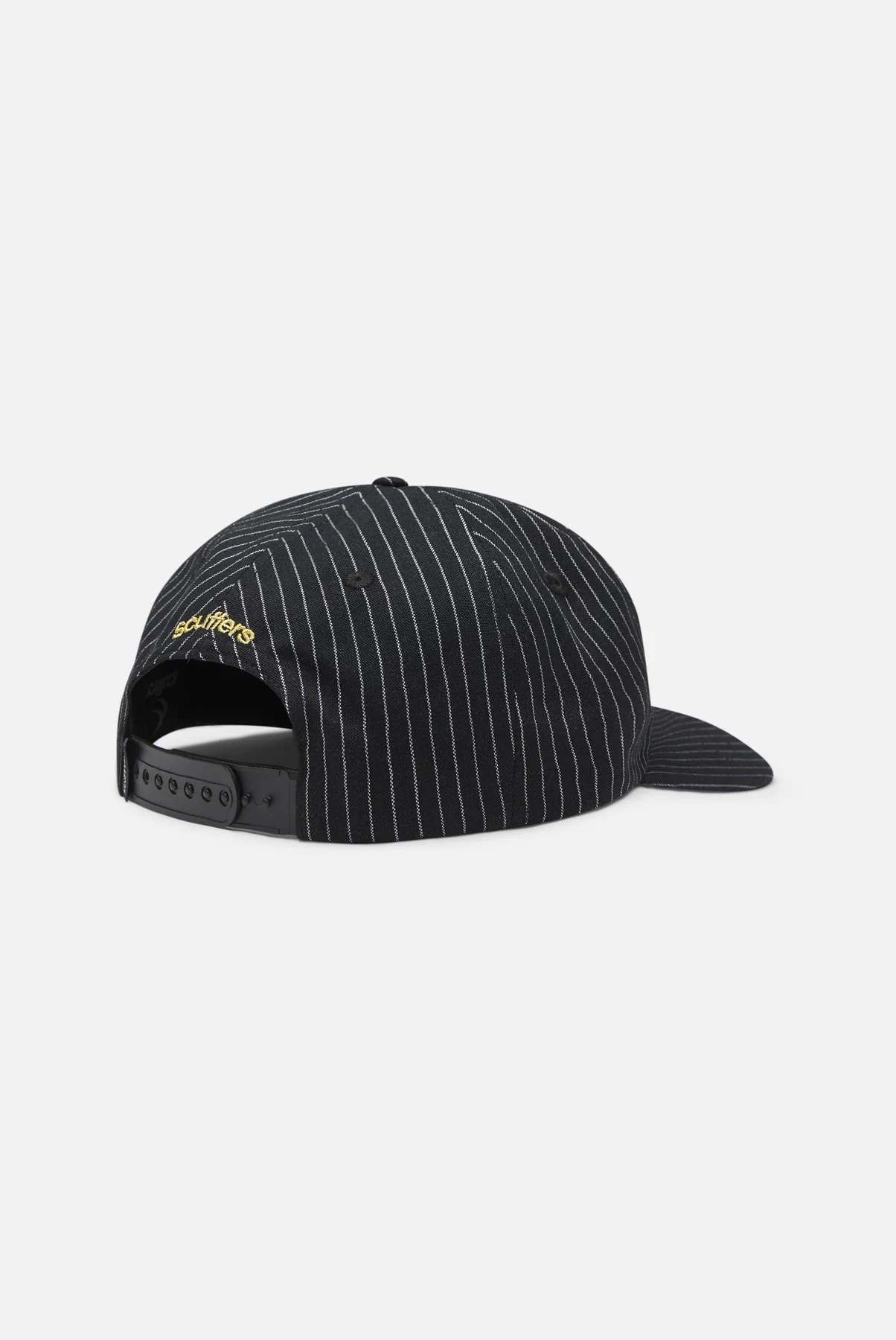 Pinstripe Black Cap - Image 3