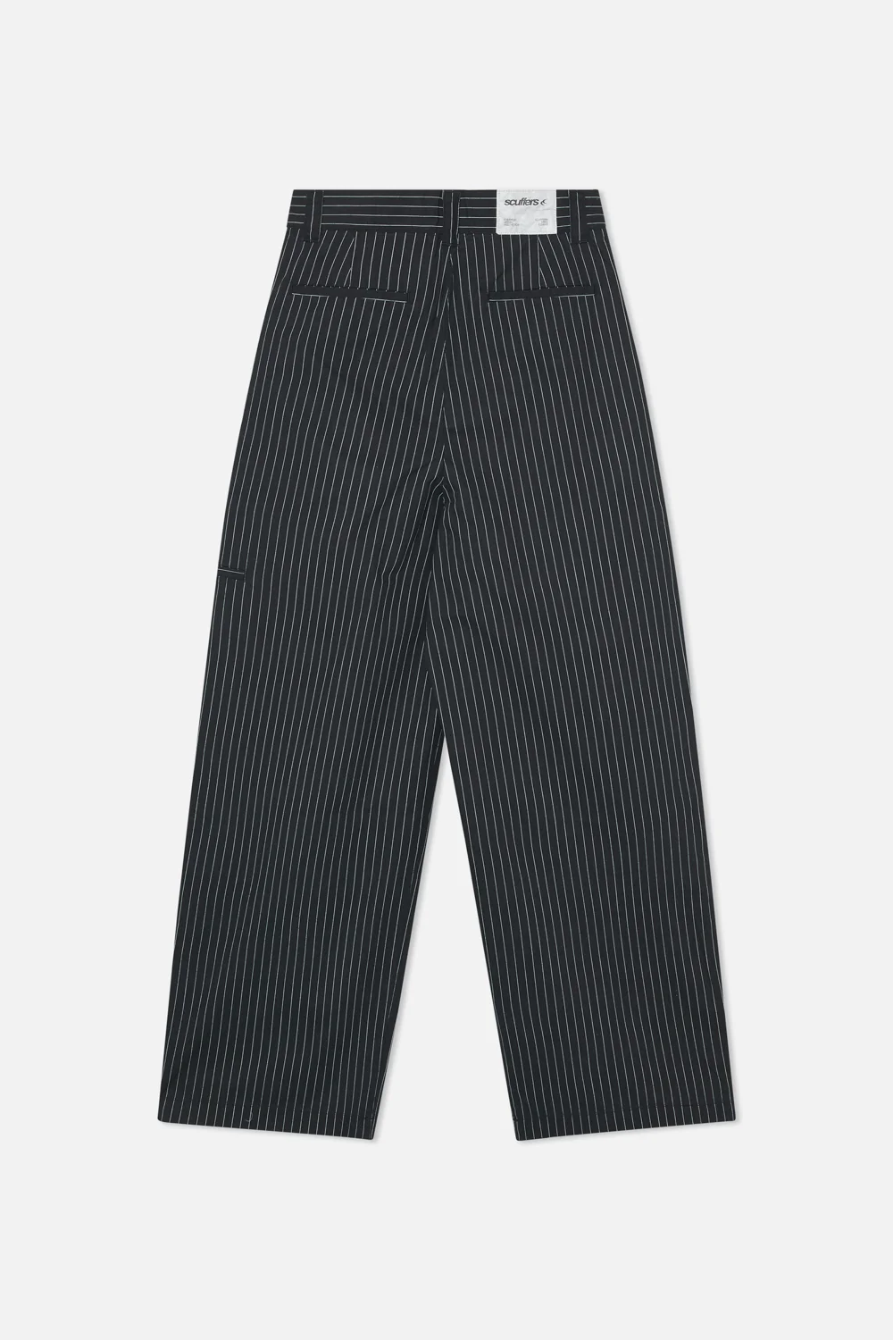 Pinstripe Black Pants - Image 7