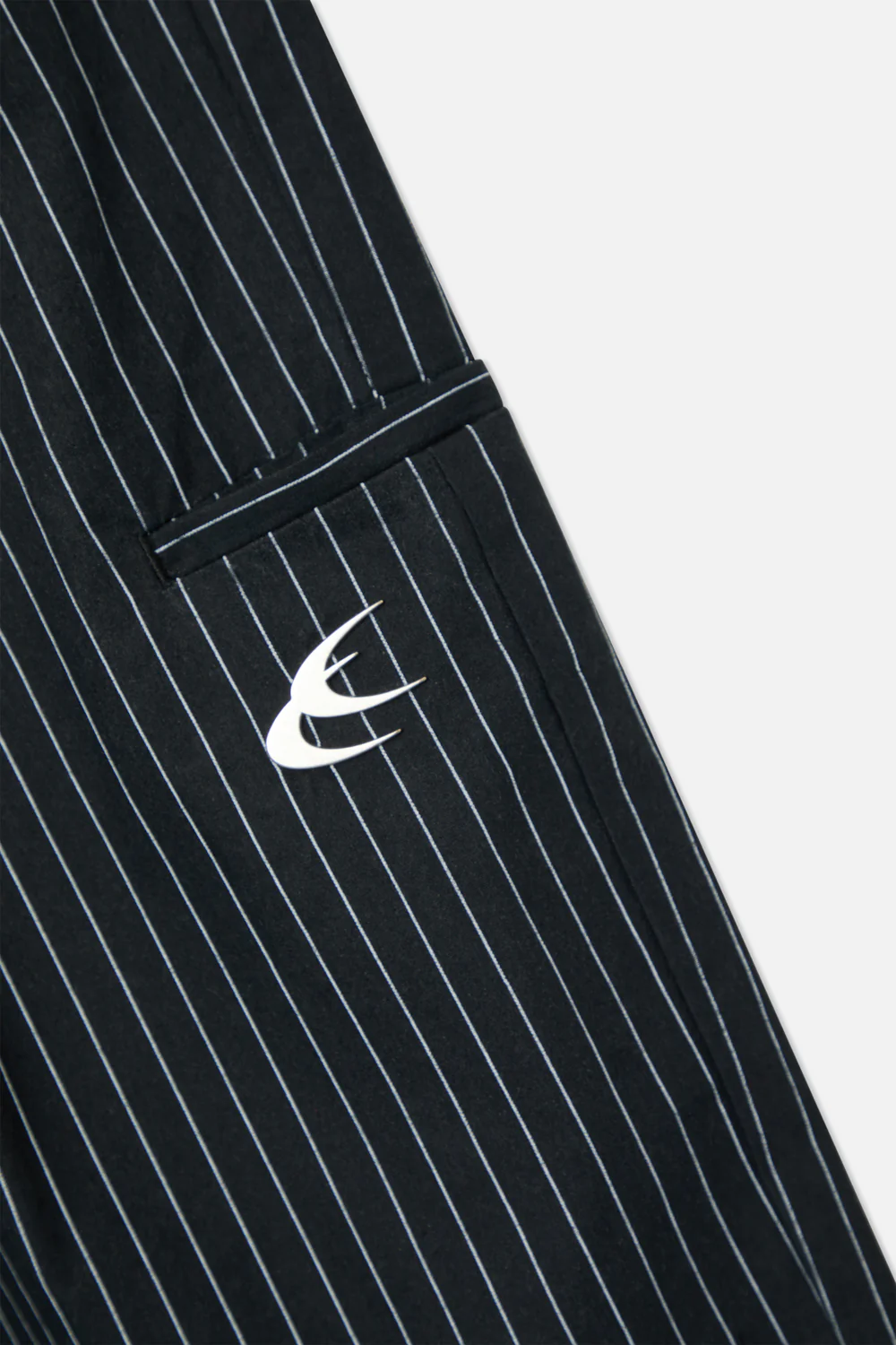 Pinstripe Black Pants - Image 9