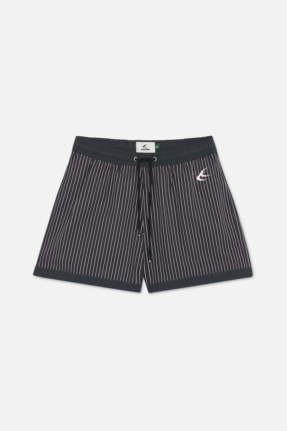 Pinstripe Black Swimpants - Image 6