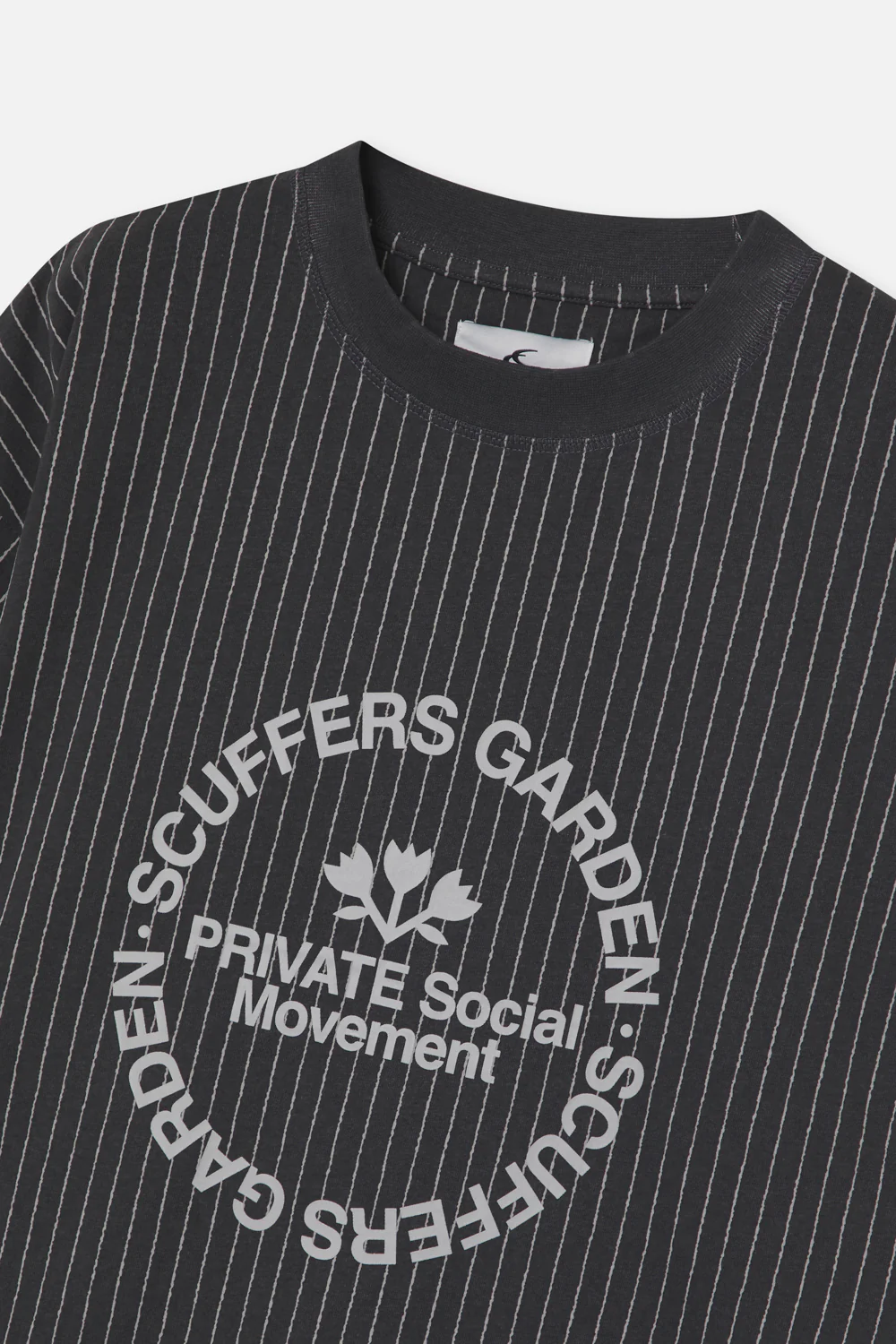 Pinstripe Dark T-Shirt - Image 7