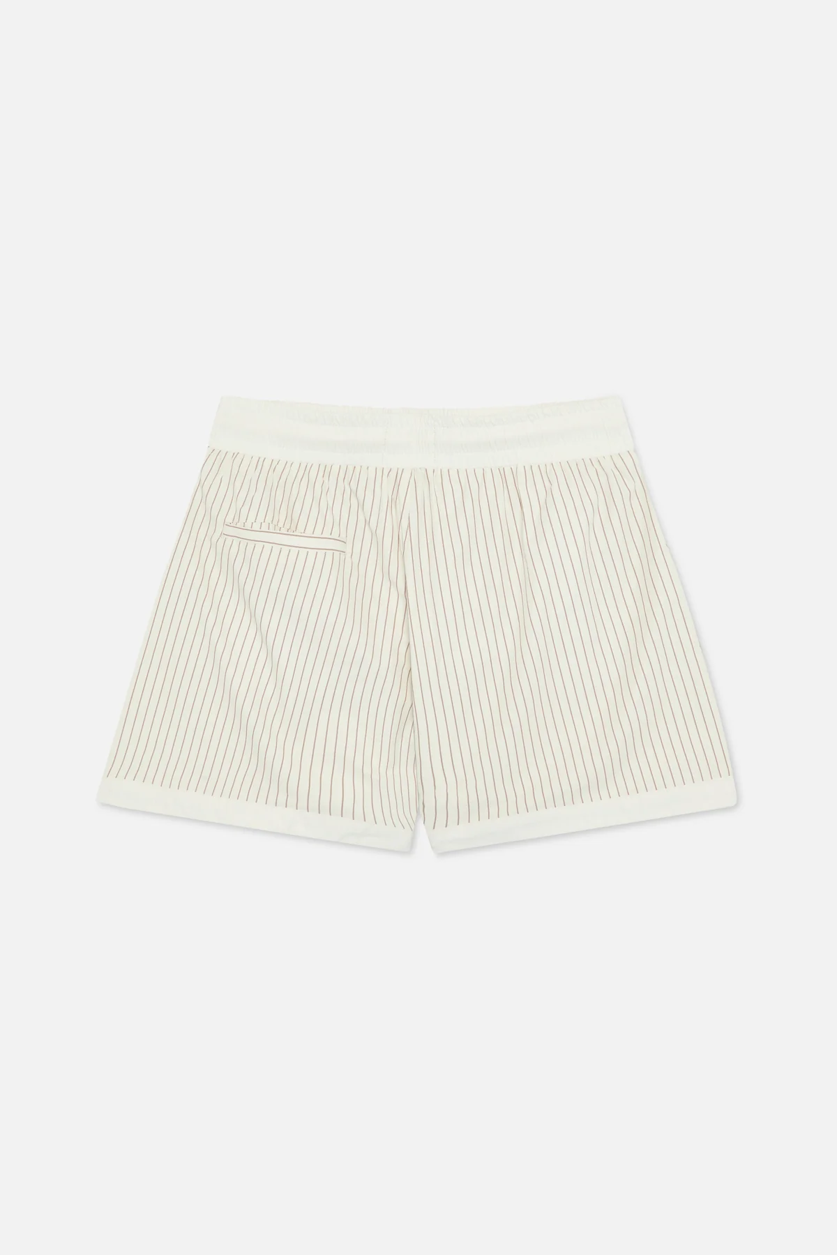 Pinstripe White Swimpants - Image 7