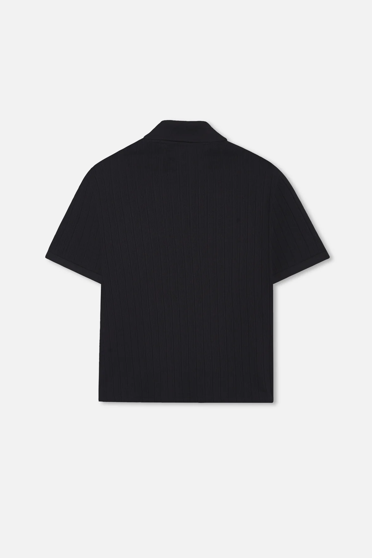 Placket Black Polo - Image 3