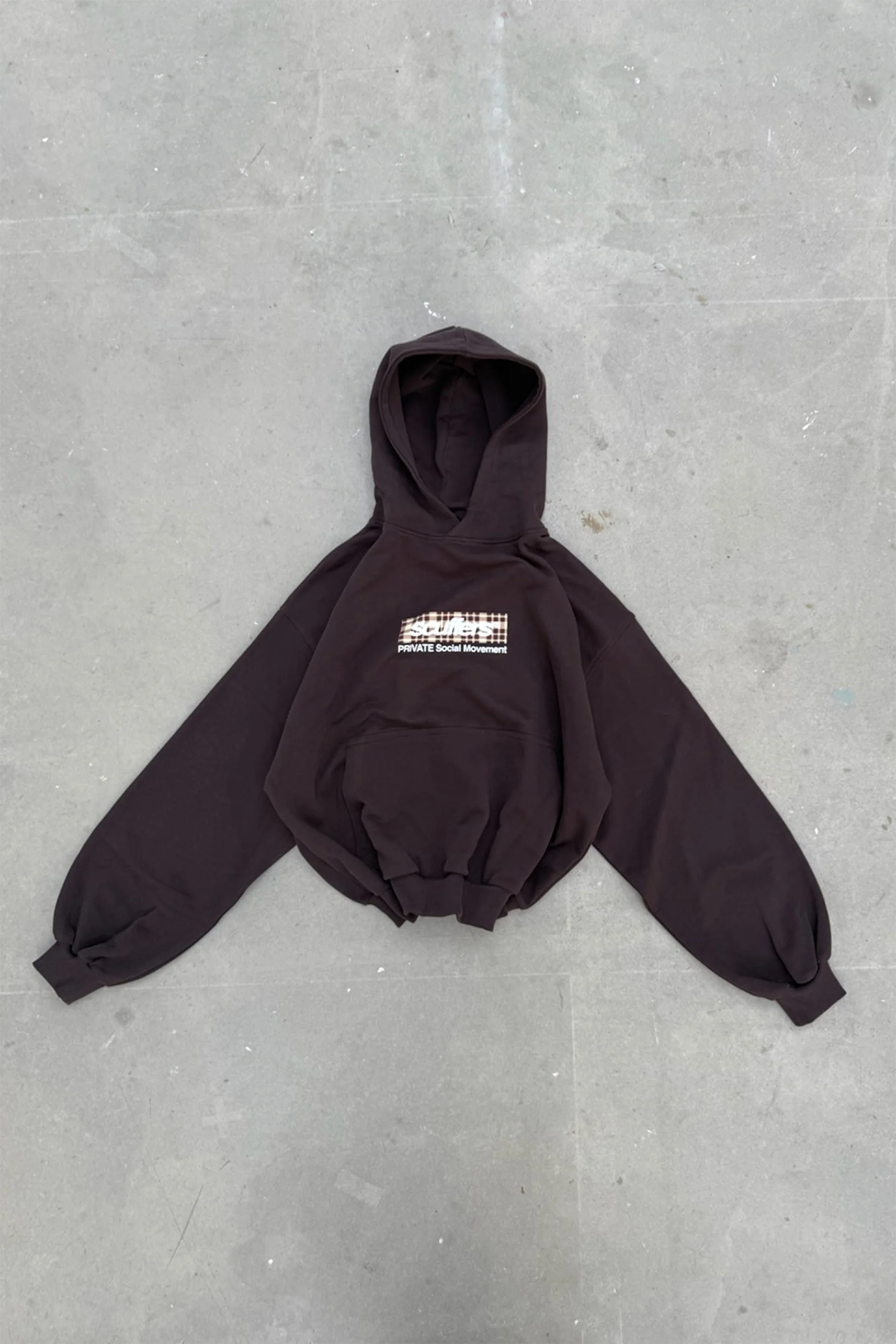 Private Brown Hoodie - Image 5