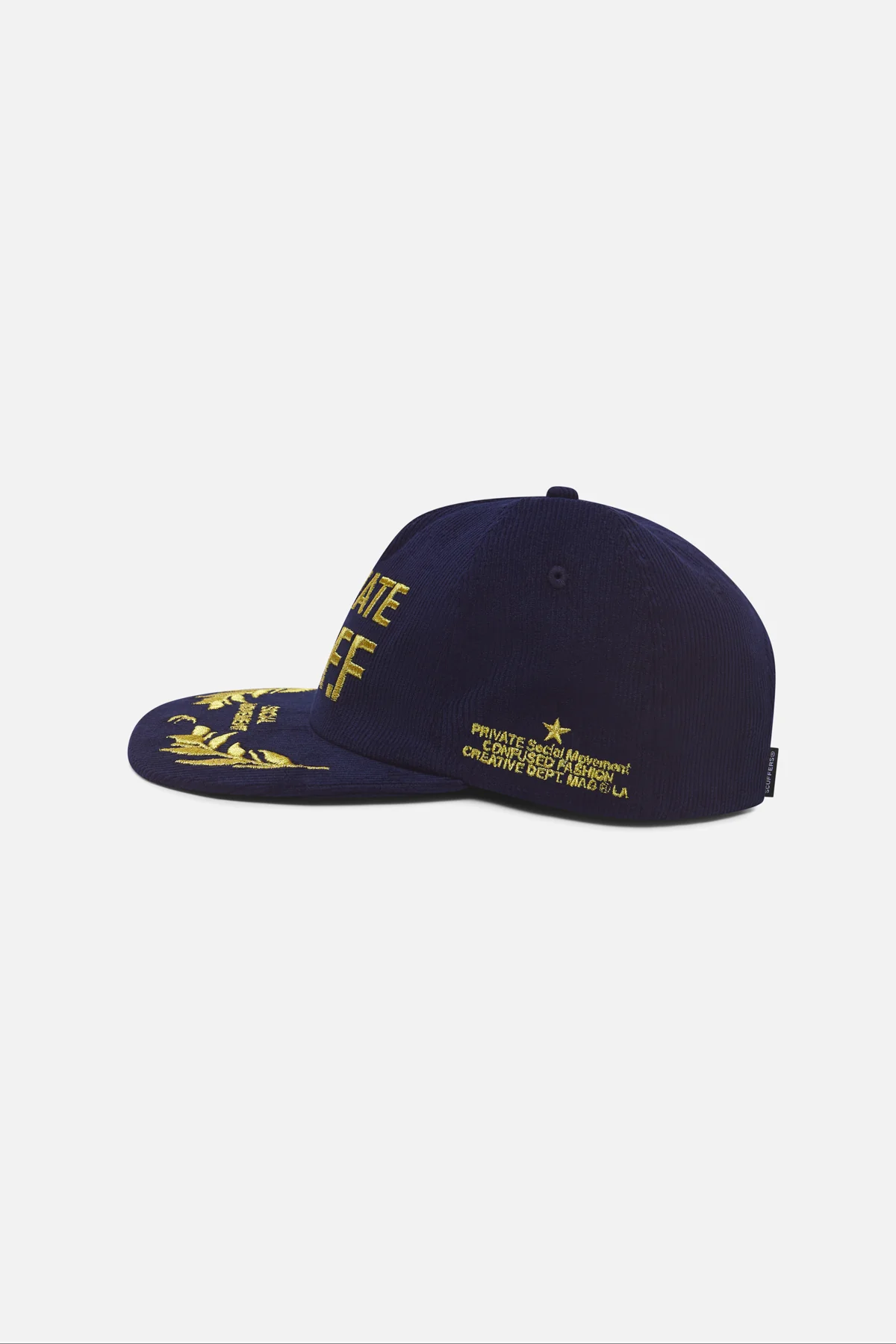 Private Navy Blue Cap - Image 3