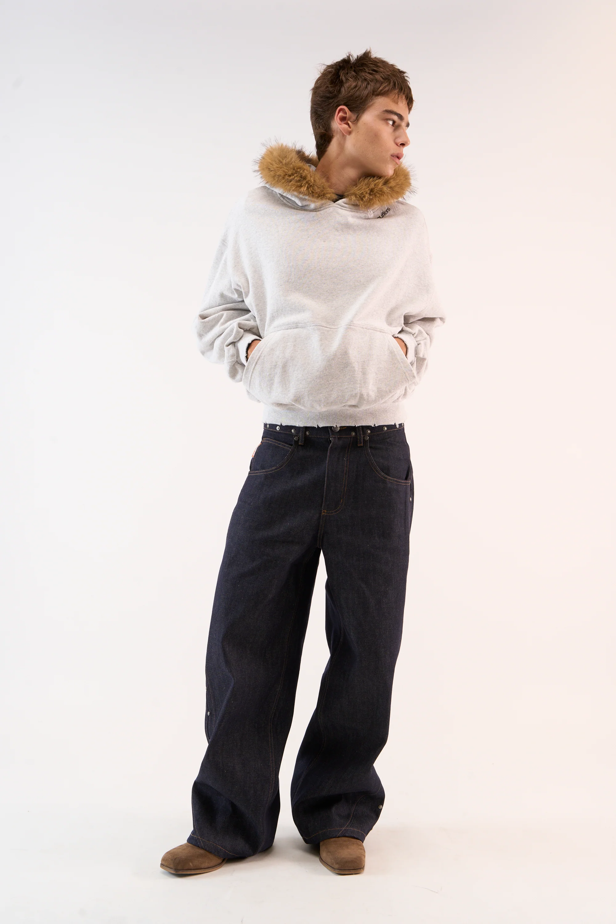 PTSD Melange Hoodie - Image 3