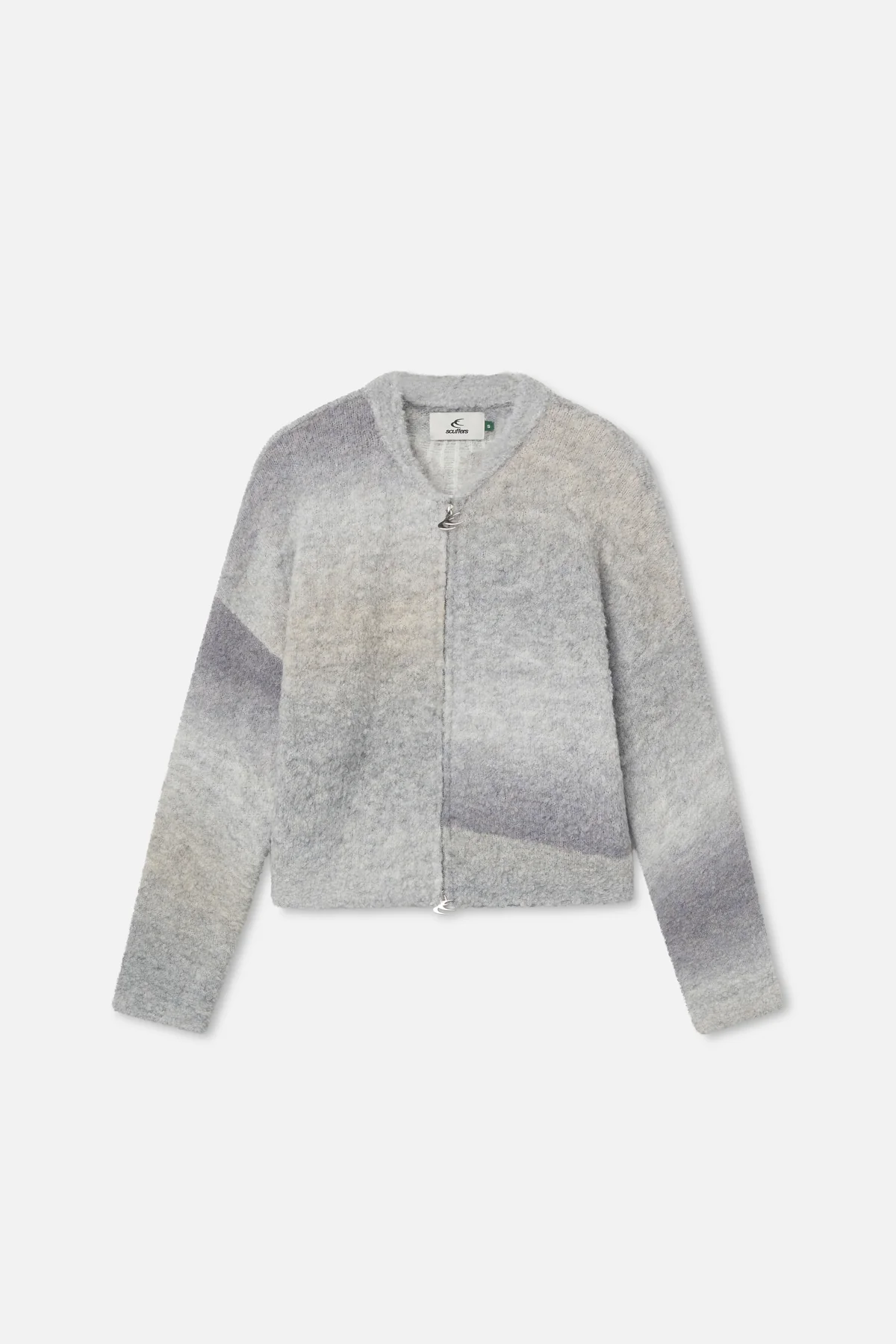 Quarter Grey Zipper Knit - Image 3