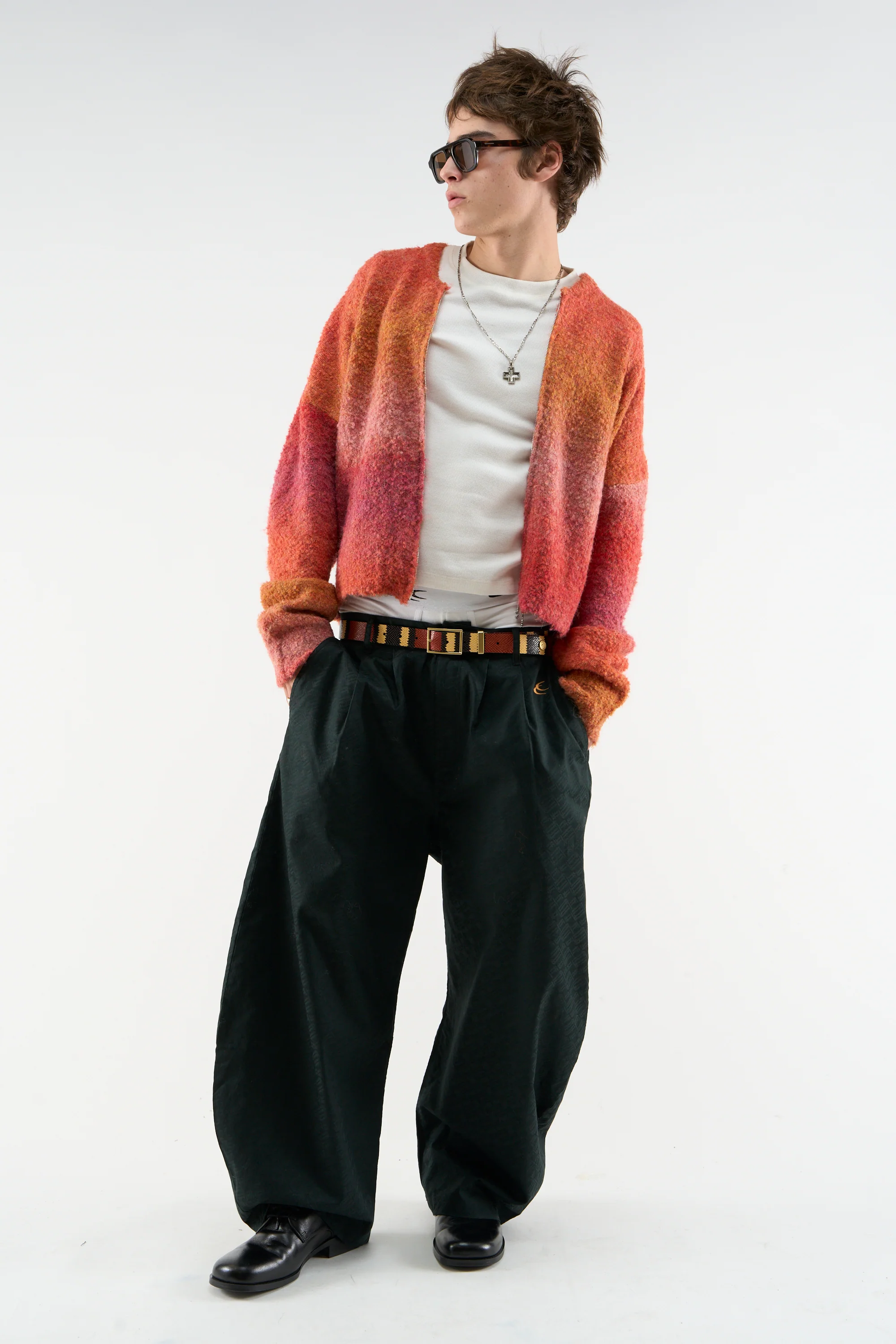 Quarter Red Zipper Knit - Image 6