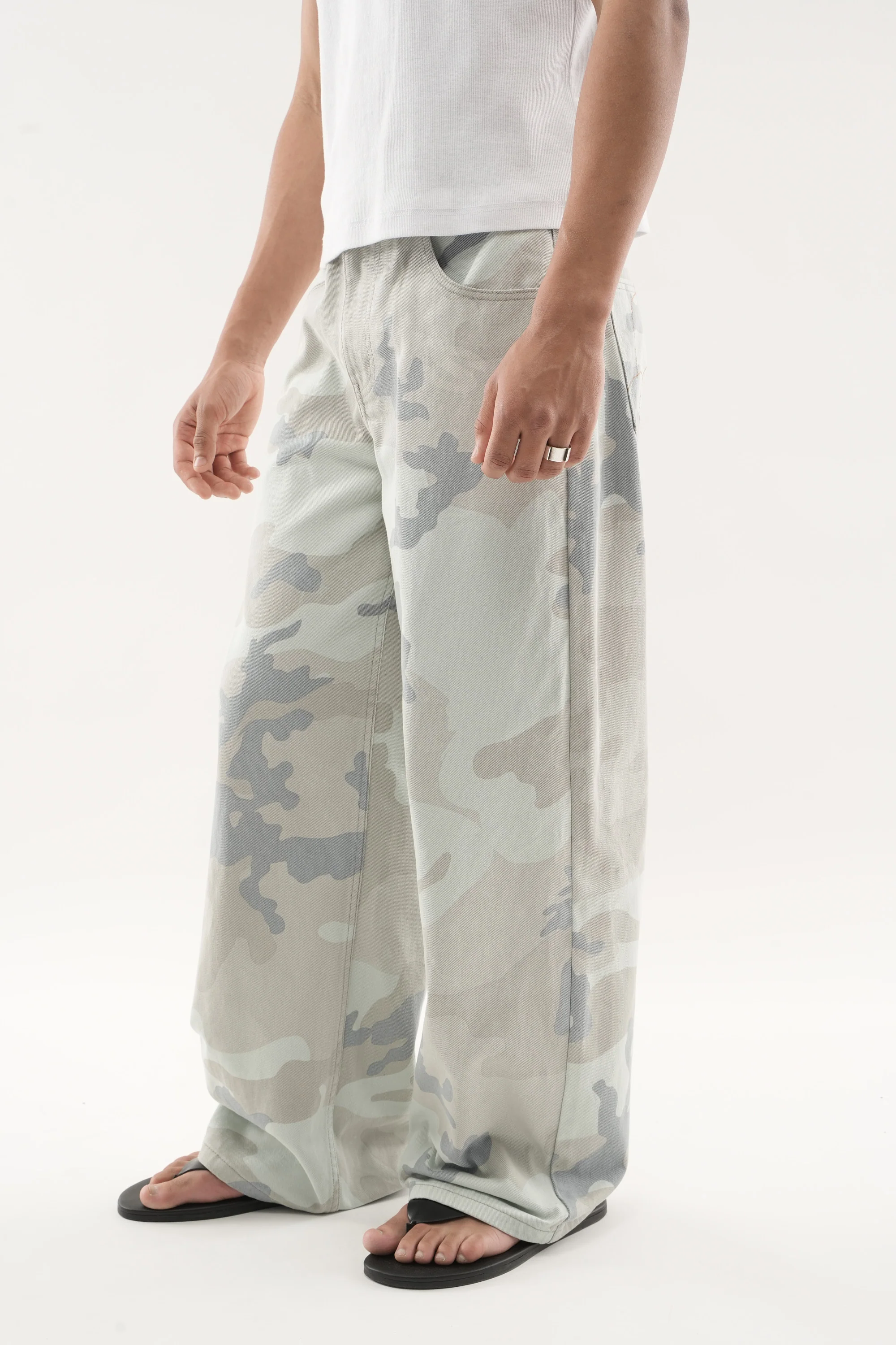 Radiant Light Blue Camo Pants - Image 5