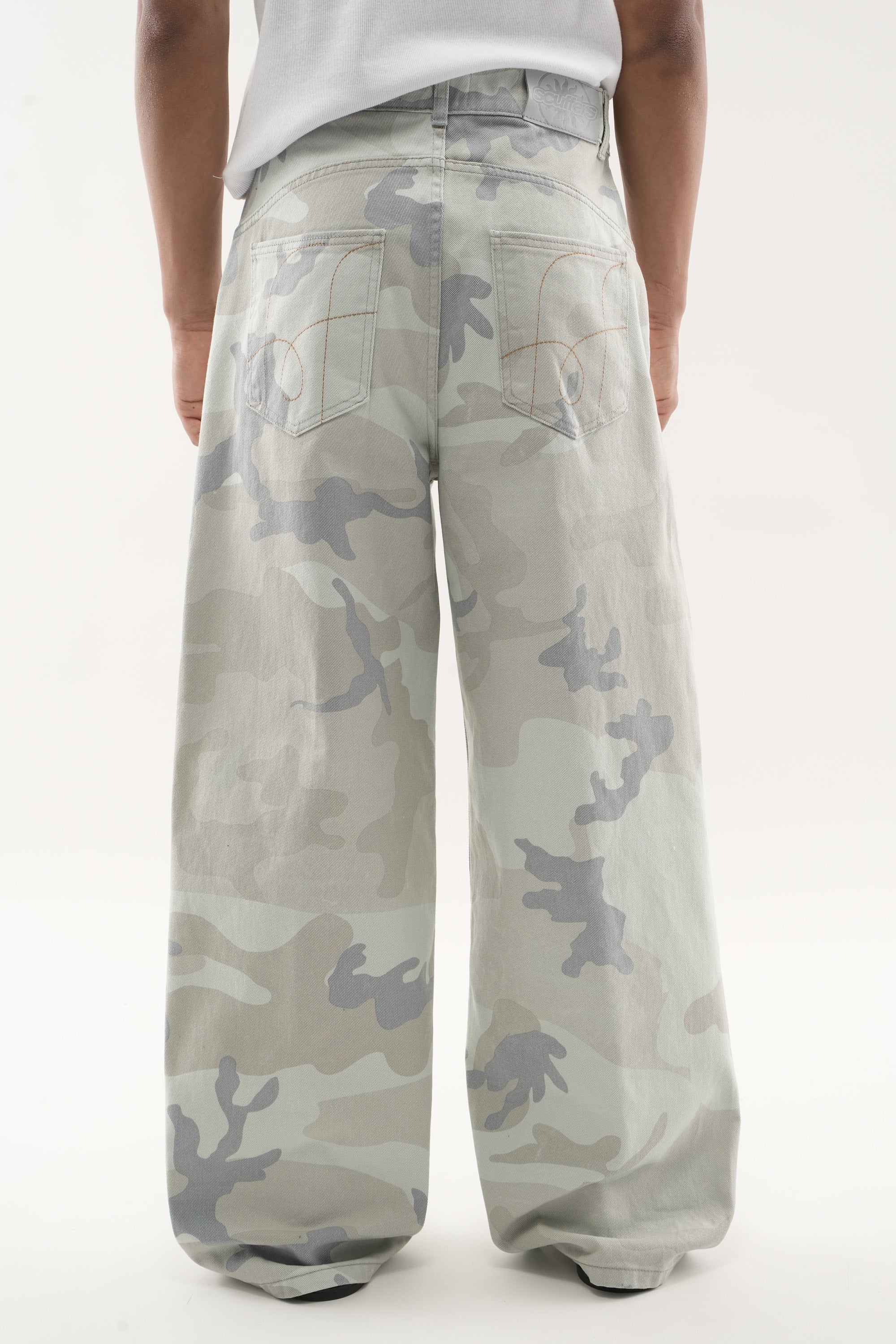 Radiant Light Blue Camo Pants - Image 7