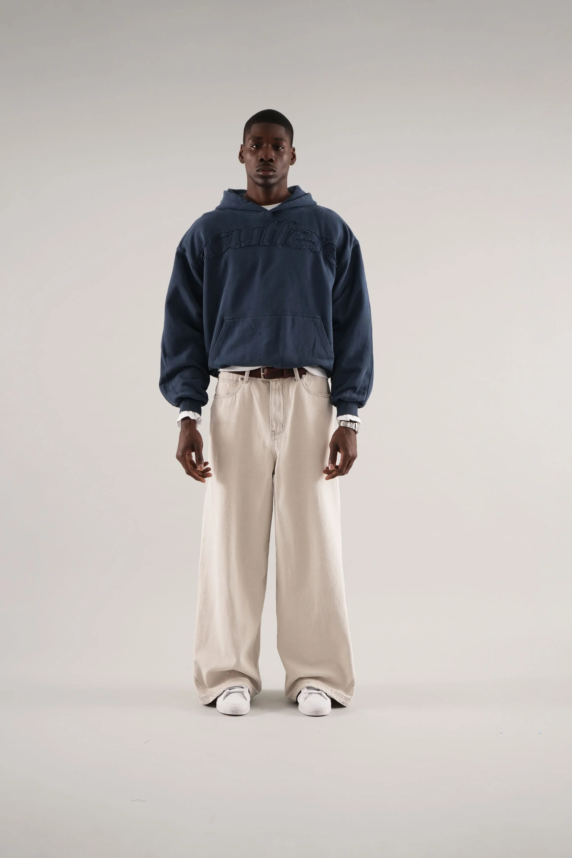 Raw Blue Hoodie - Image 3