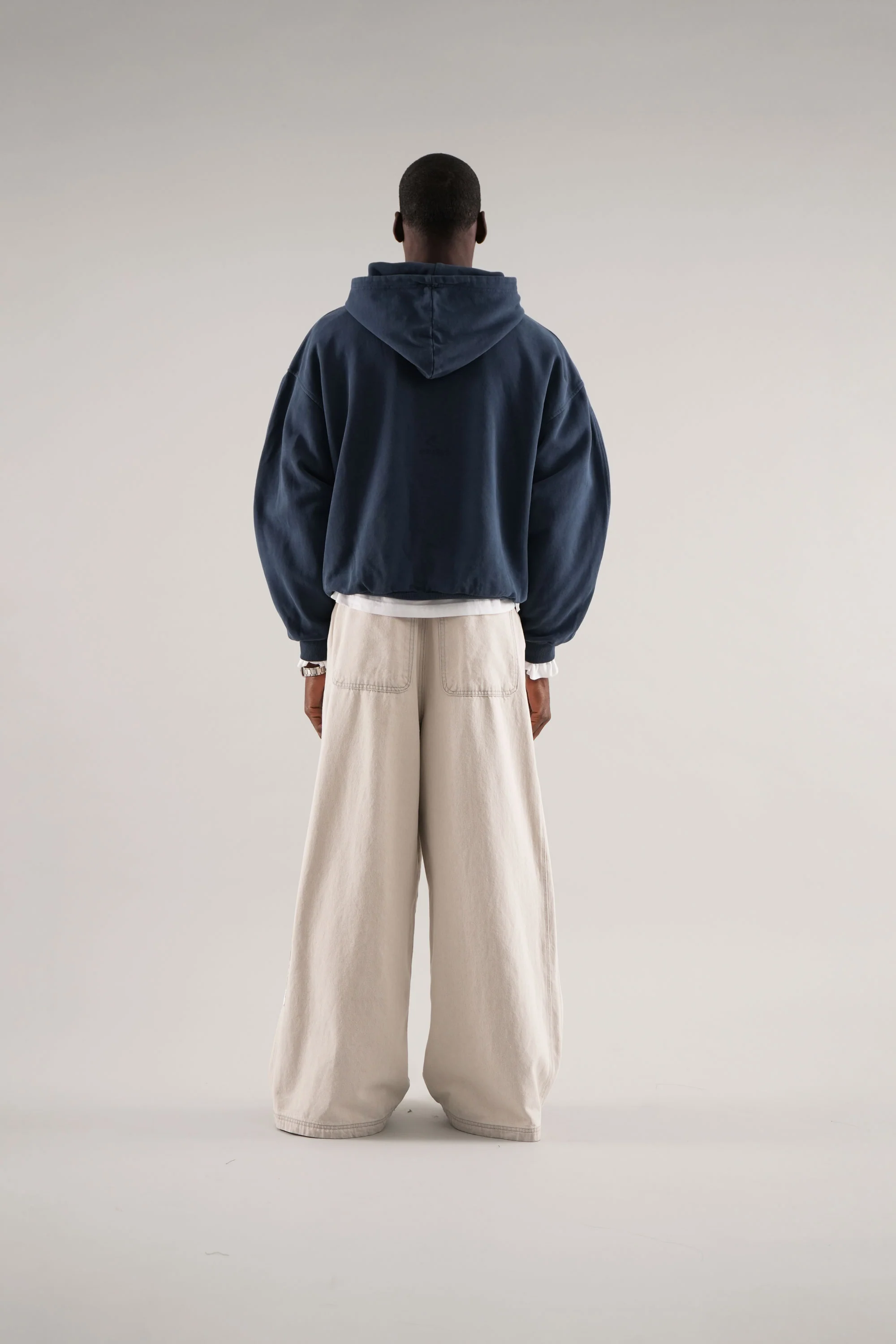 Raw Blue Hoodie - Image 5