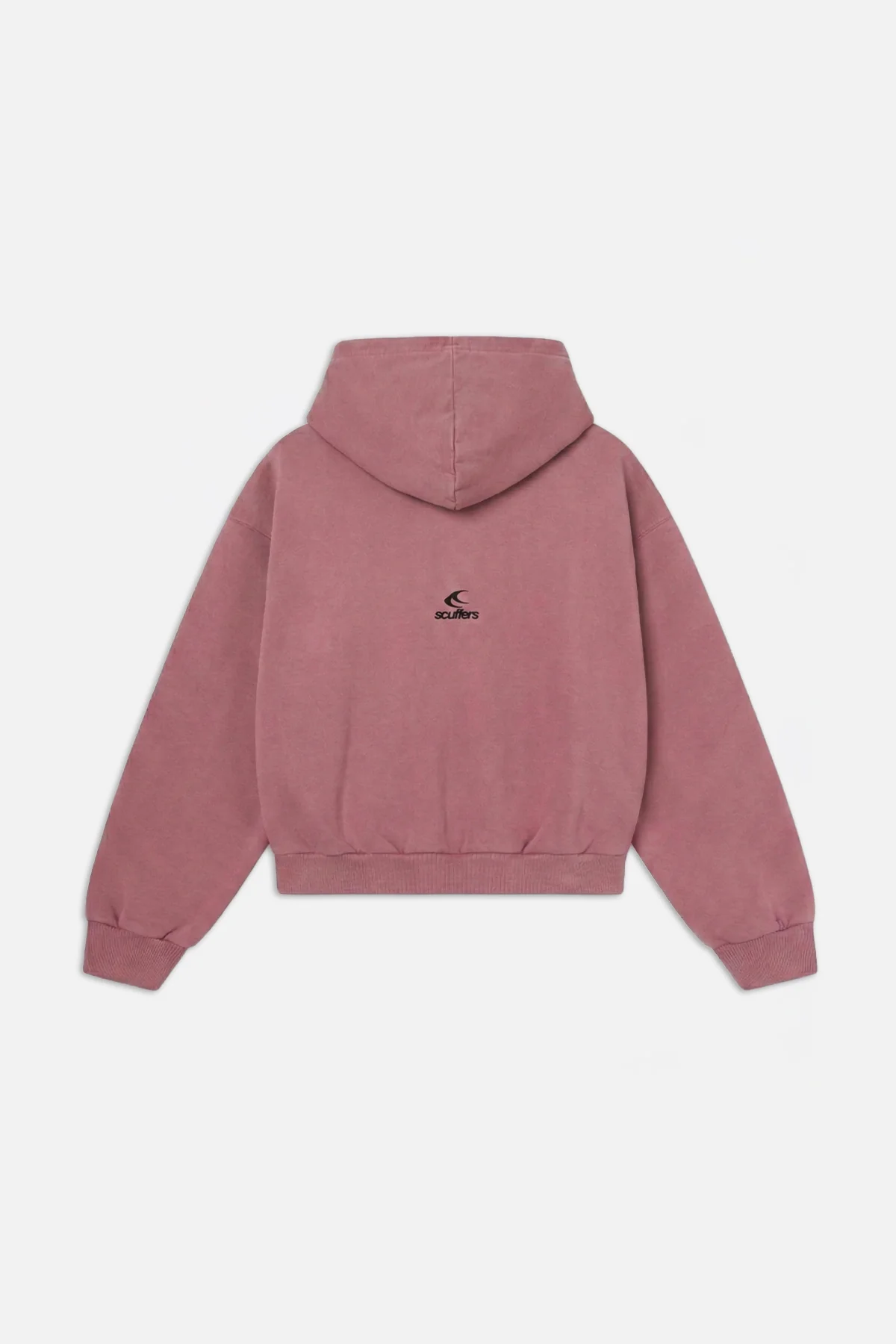 Raw Burgundy Hoodie - Image 6
