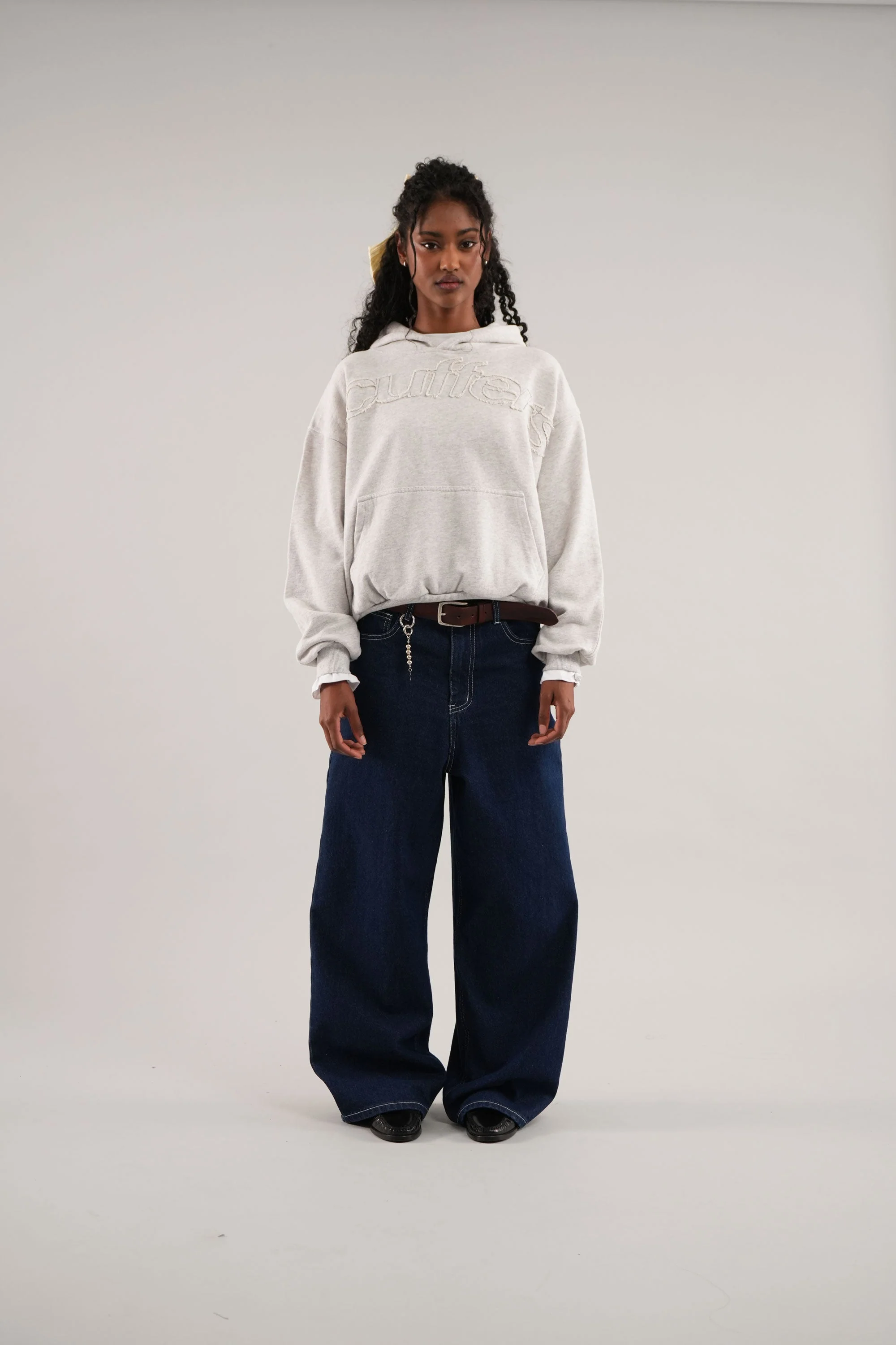 Raw Light Grey Hoodie - Image 7