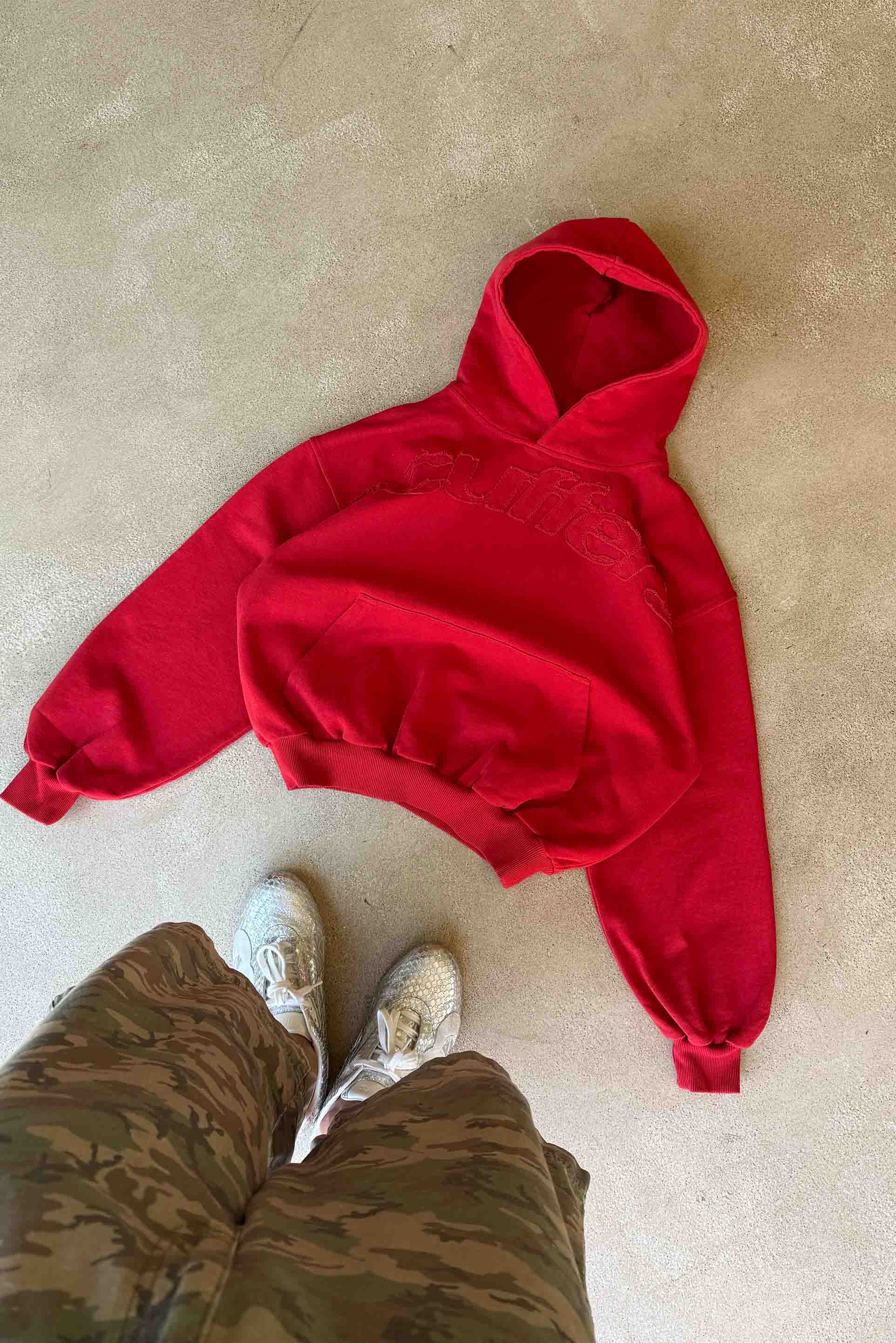 Raw Red Hoodie - Image 5