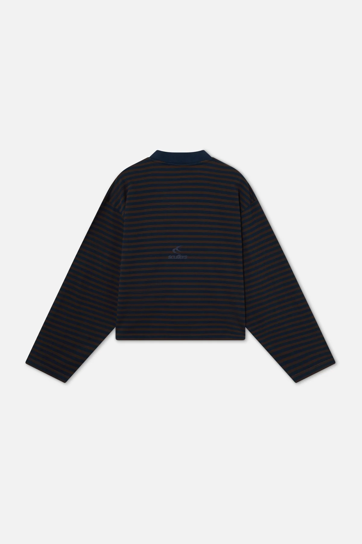 Raw Striped Brown Longsleeve - Image 6