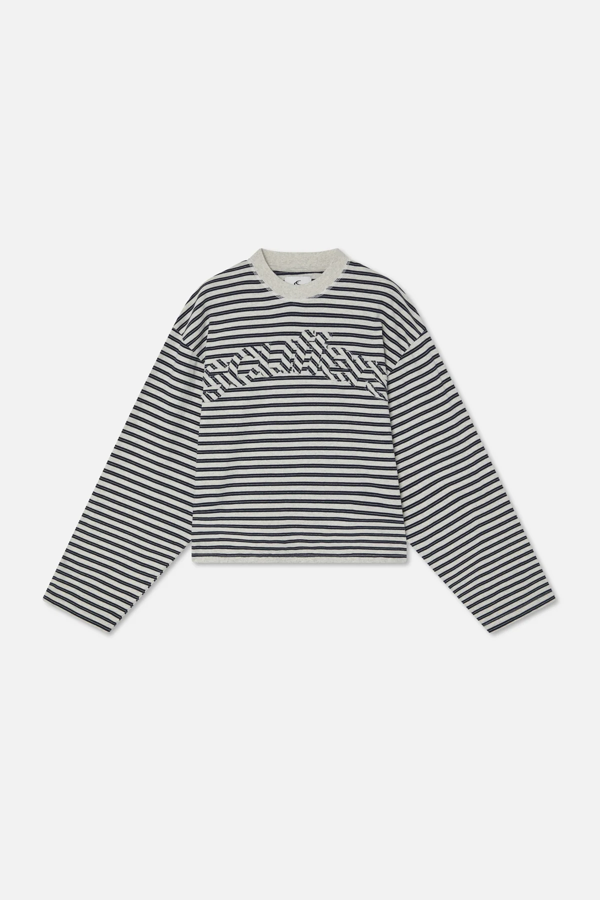 Raw Striped Navy Longsleeve - Image 4