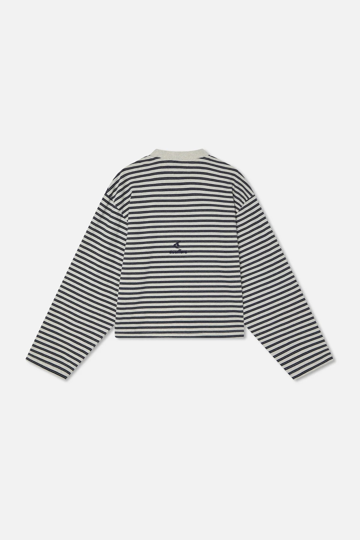 Raw Striped Navy Longsleeve - Image 5