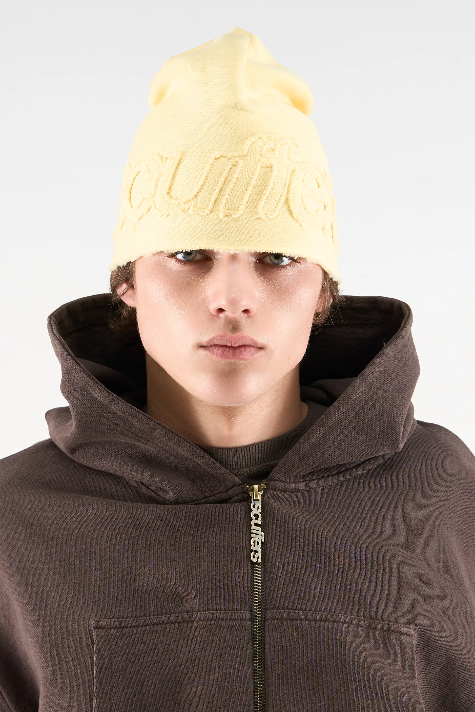 Raw Yellow Beanie - Image 2