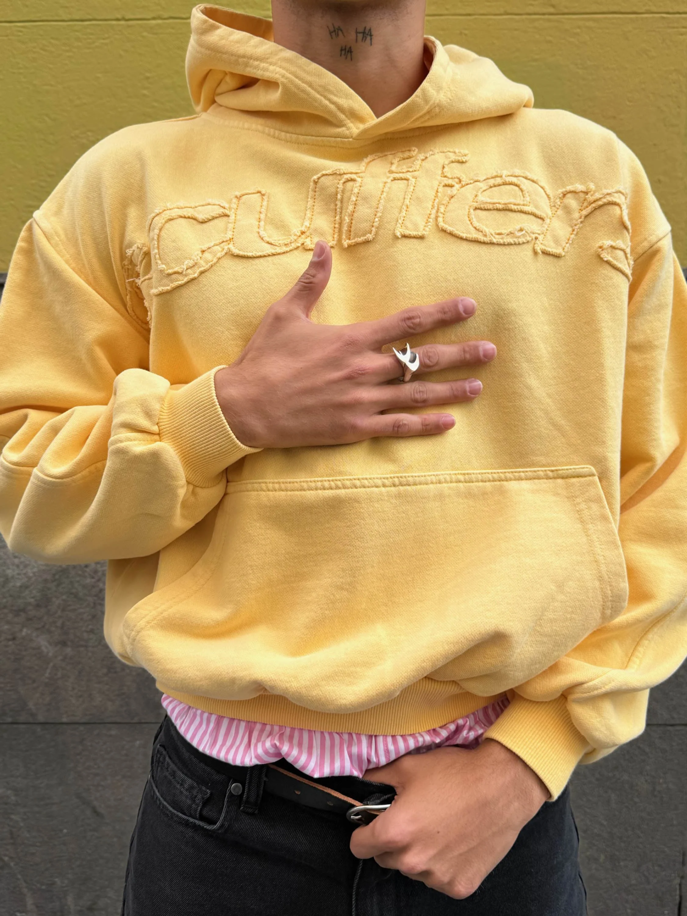 Raw Yellow Hoodie - Image 13