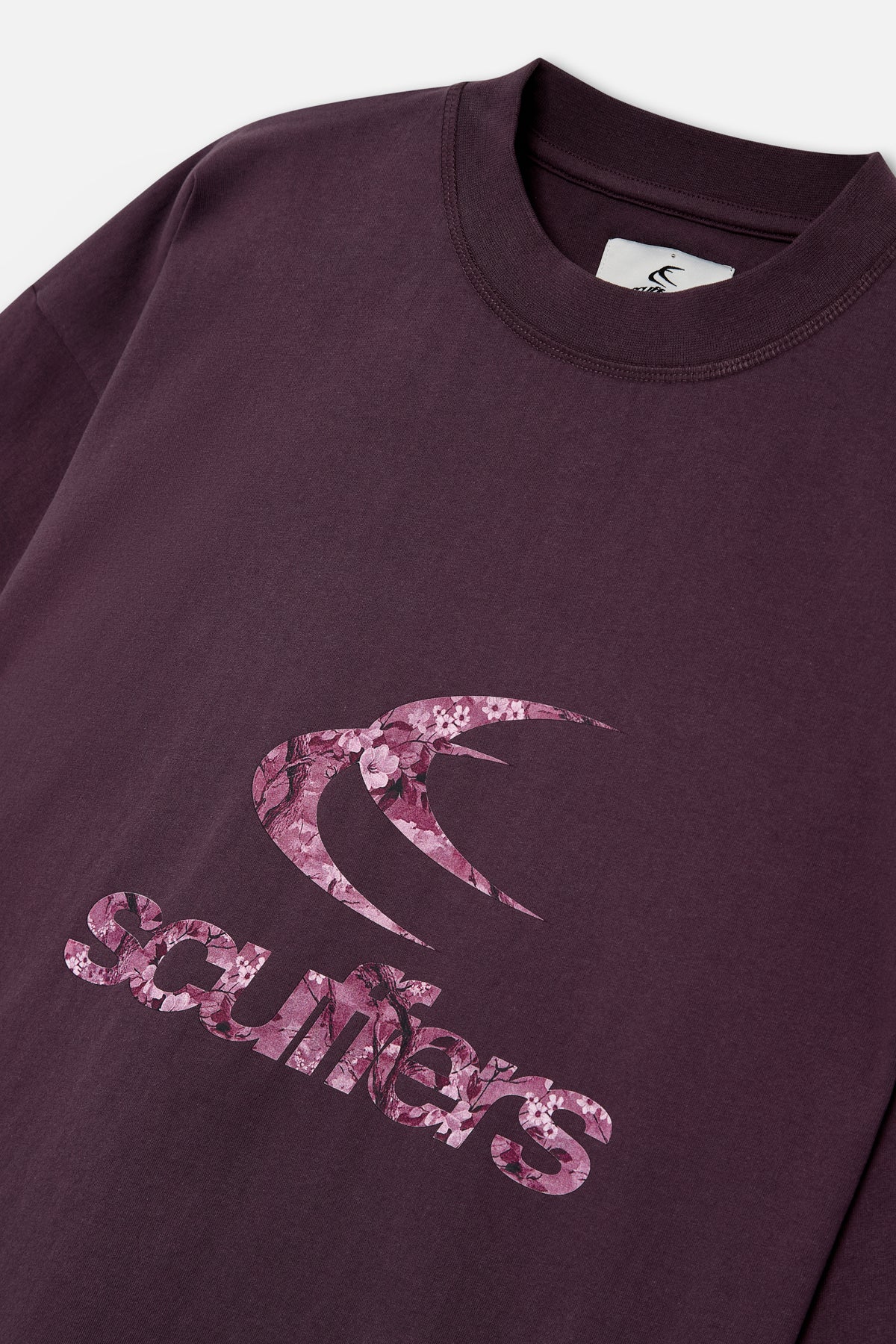 Real Flower Burgundy T-Shirt - Image 7