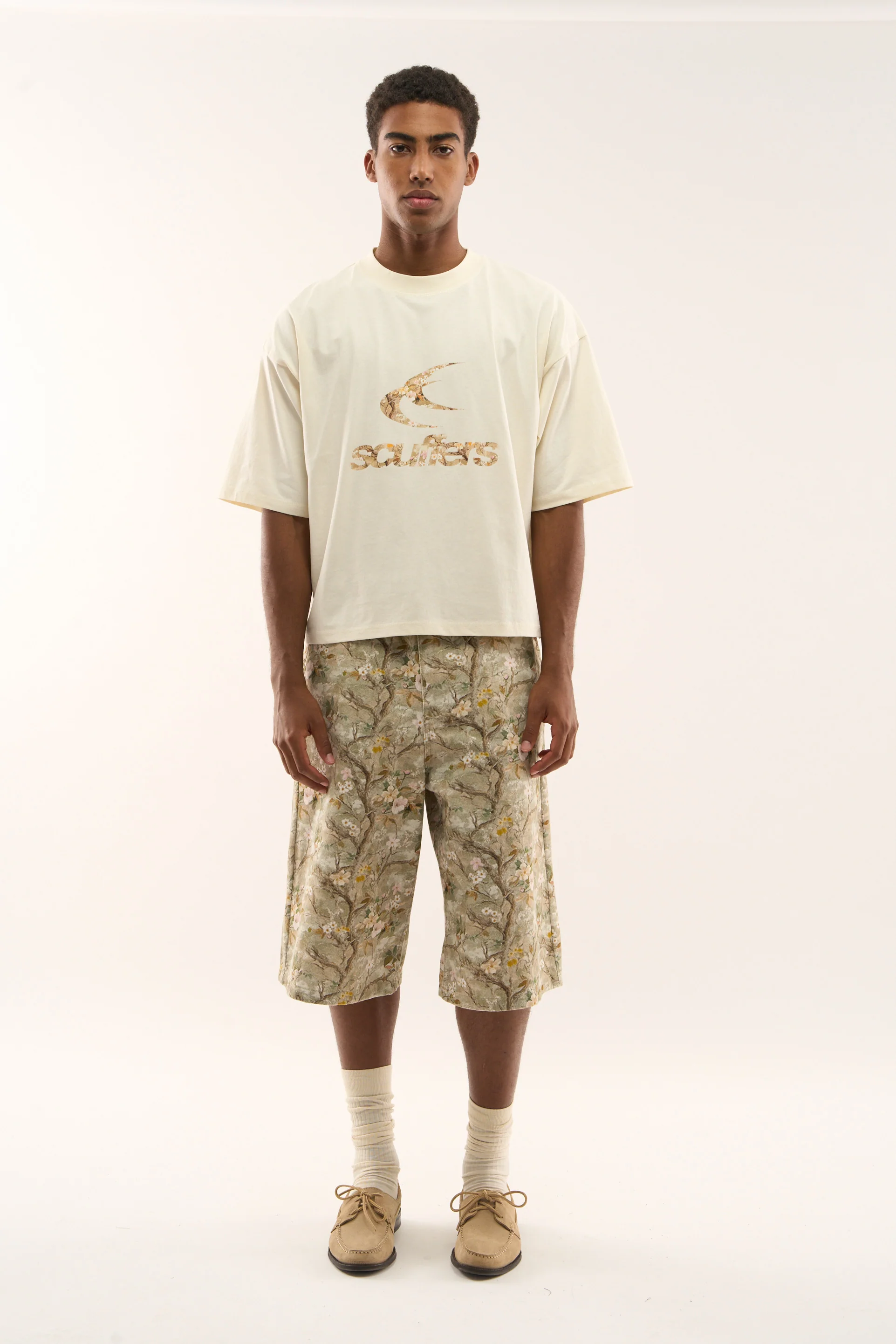 Real Flower Ecru T-Shirt - Image 2