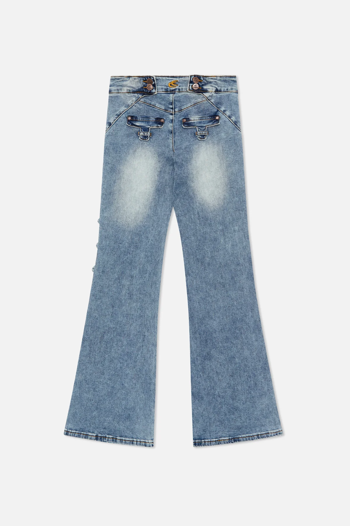Rider Blue Denim Pants - Image 3