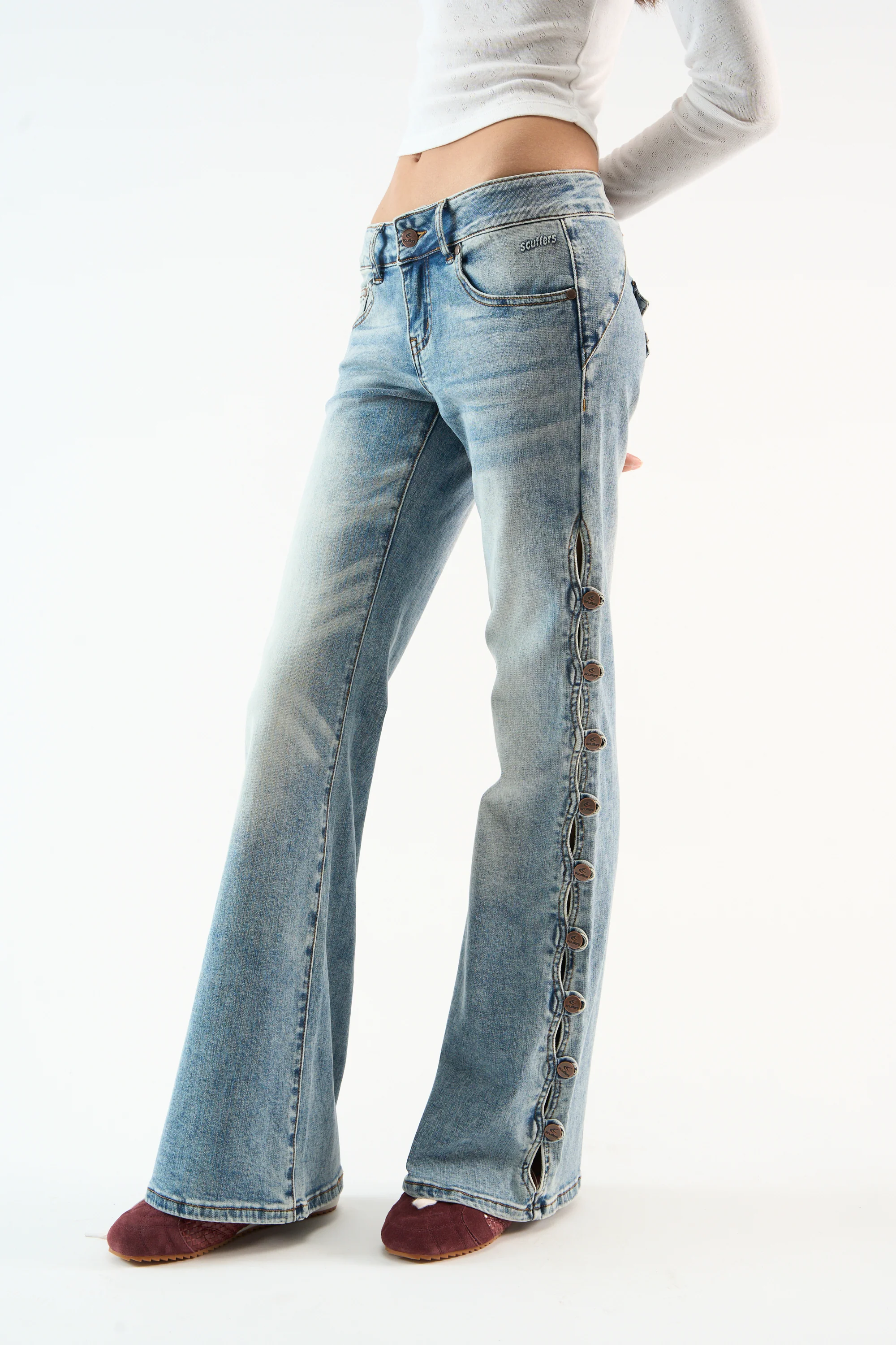 Rider Blue Denim Pants - Image 4