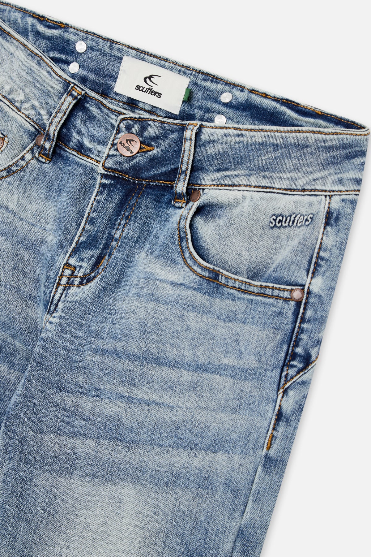 Rider Blue Denim Pants - Image 9