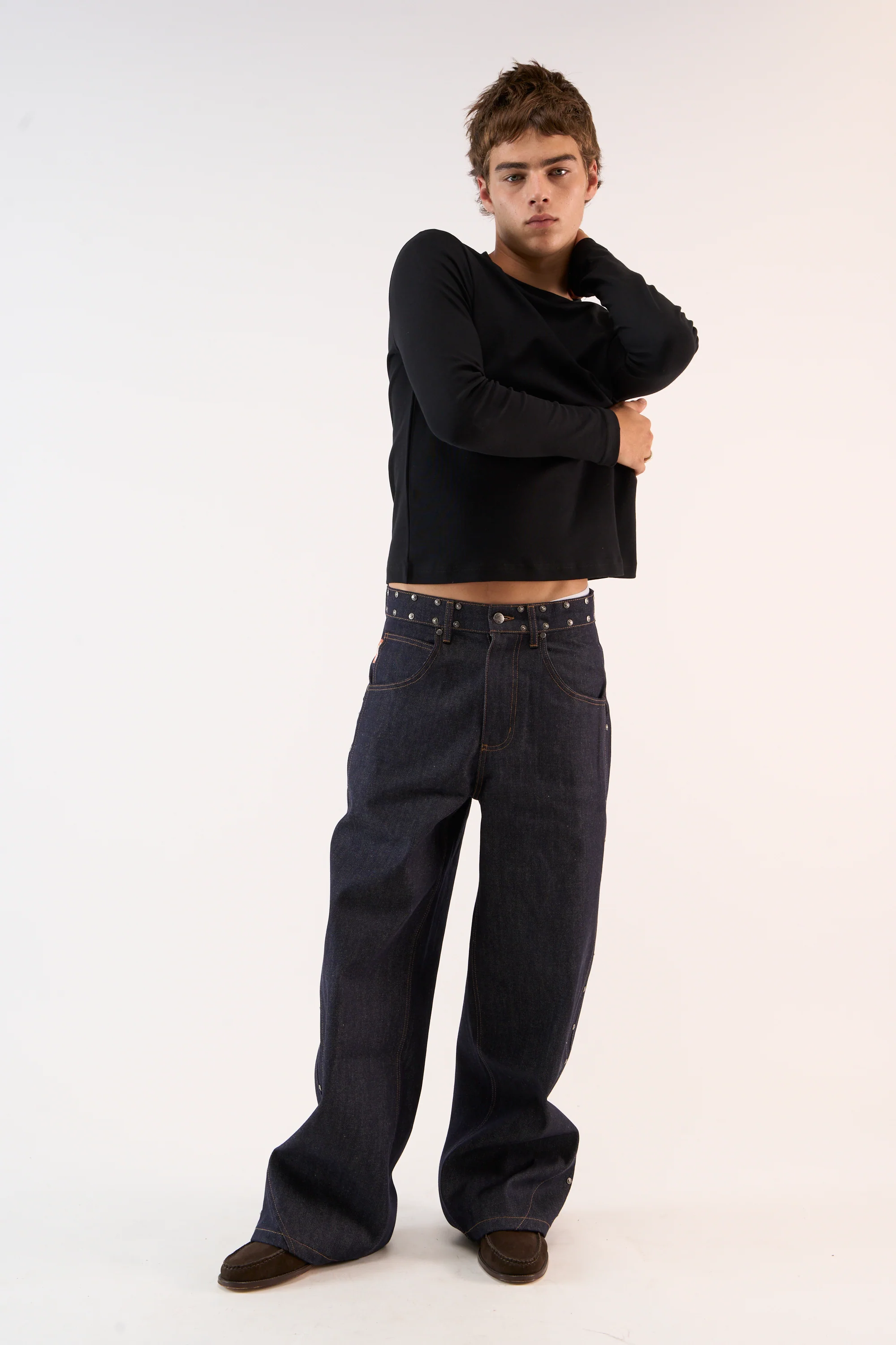 Rodeo Dark Denim Pants - Image 2