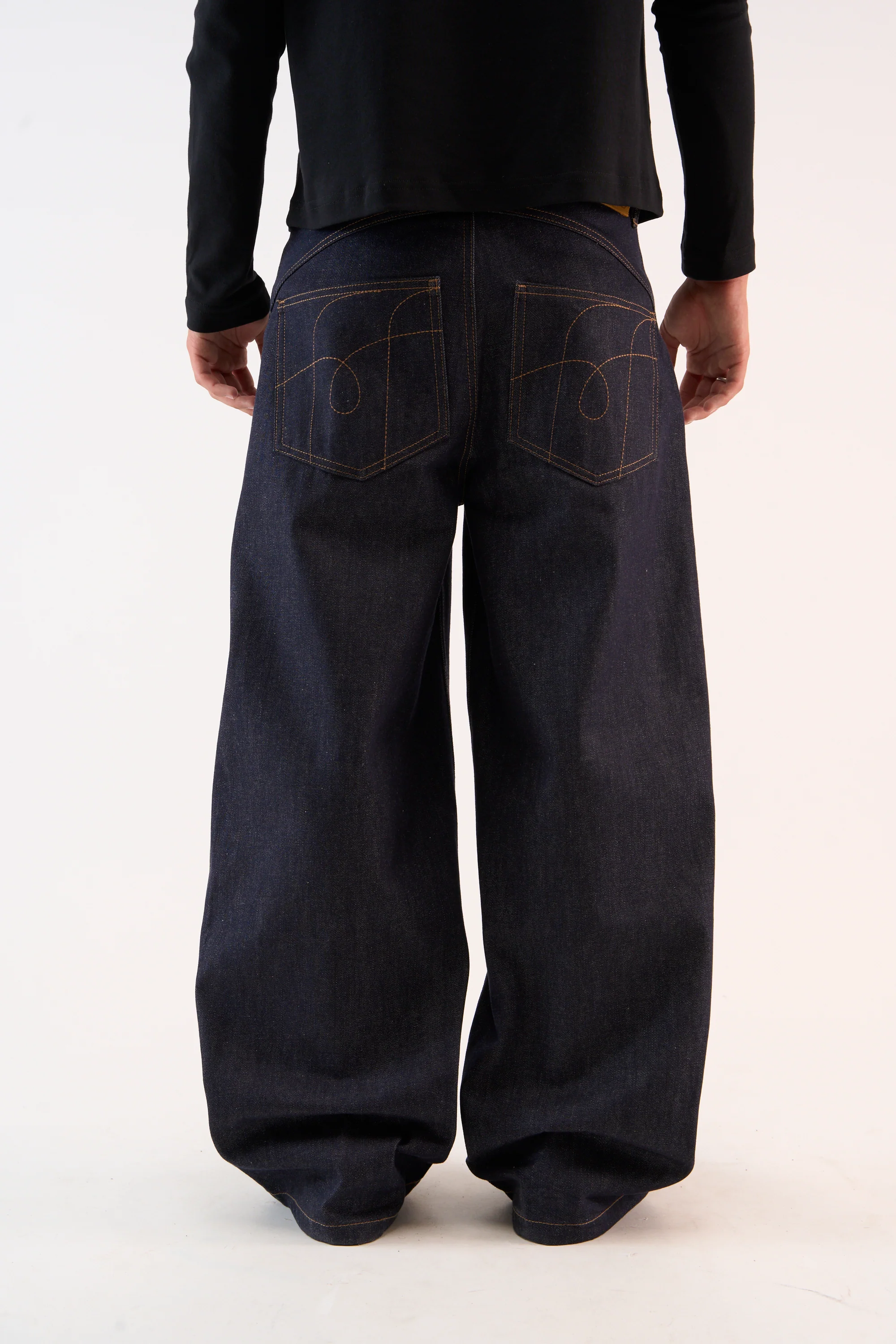 Rodeo Dark Denim Pants - Image 4