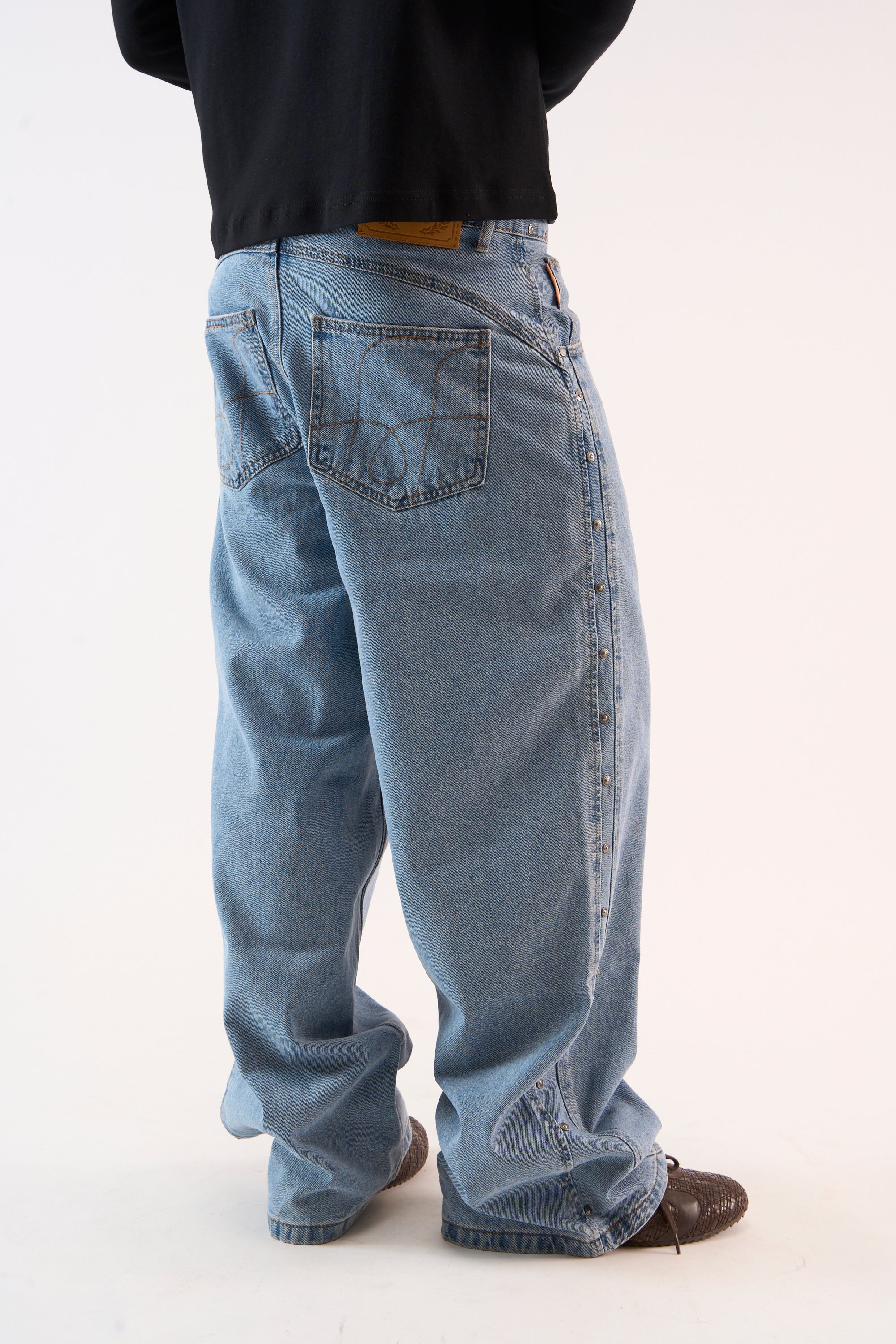 Rodeo Light Denim Pants - Image 3