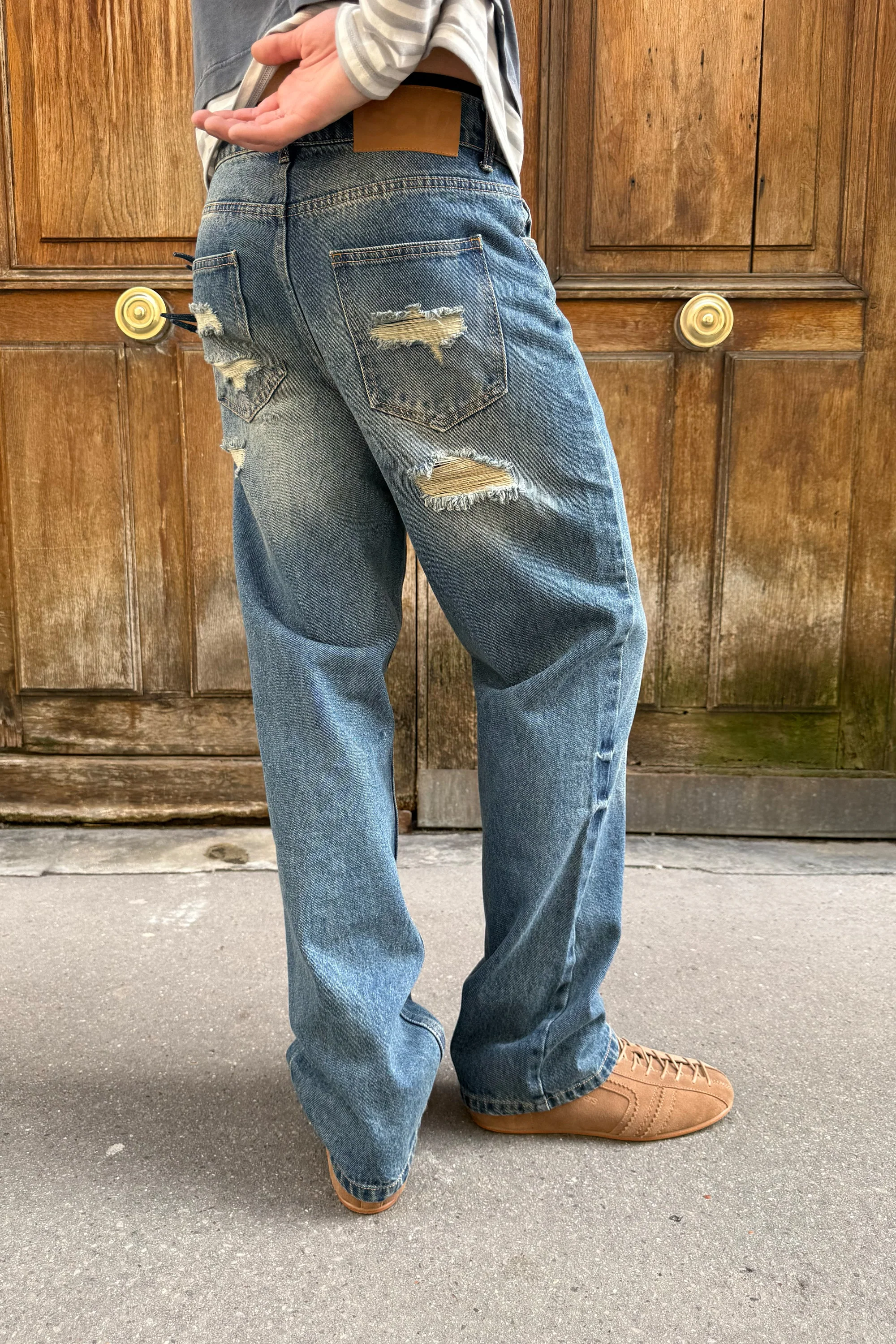 Roll Dark Blue Pants - Image 9