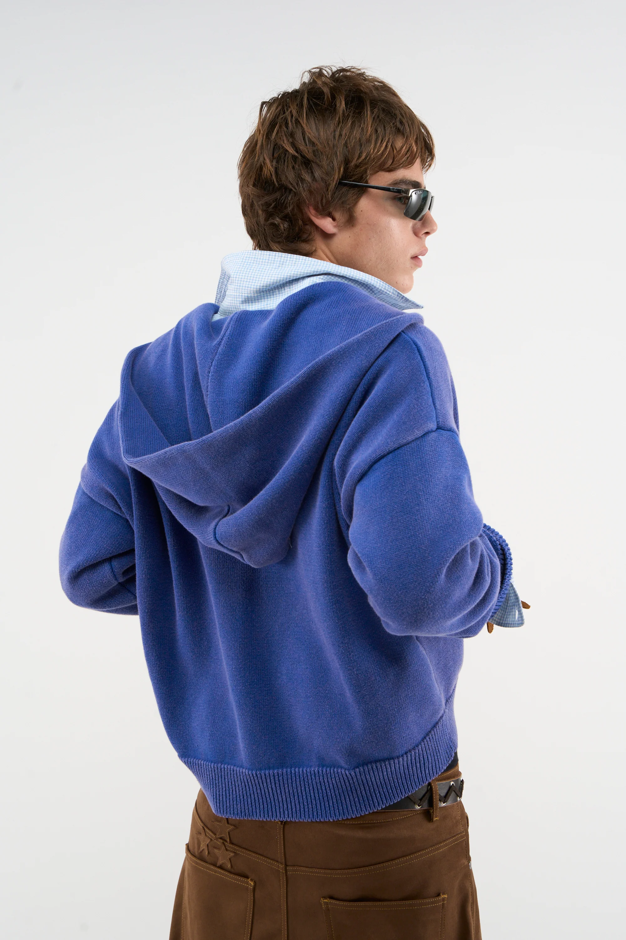 Rolly Blue Knit Zipper - Image 3