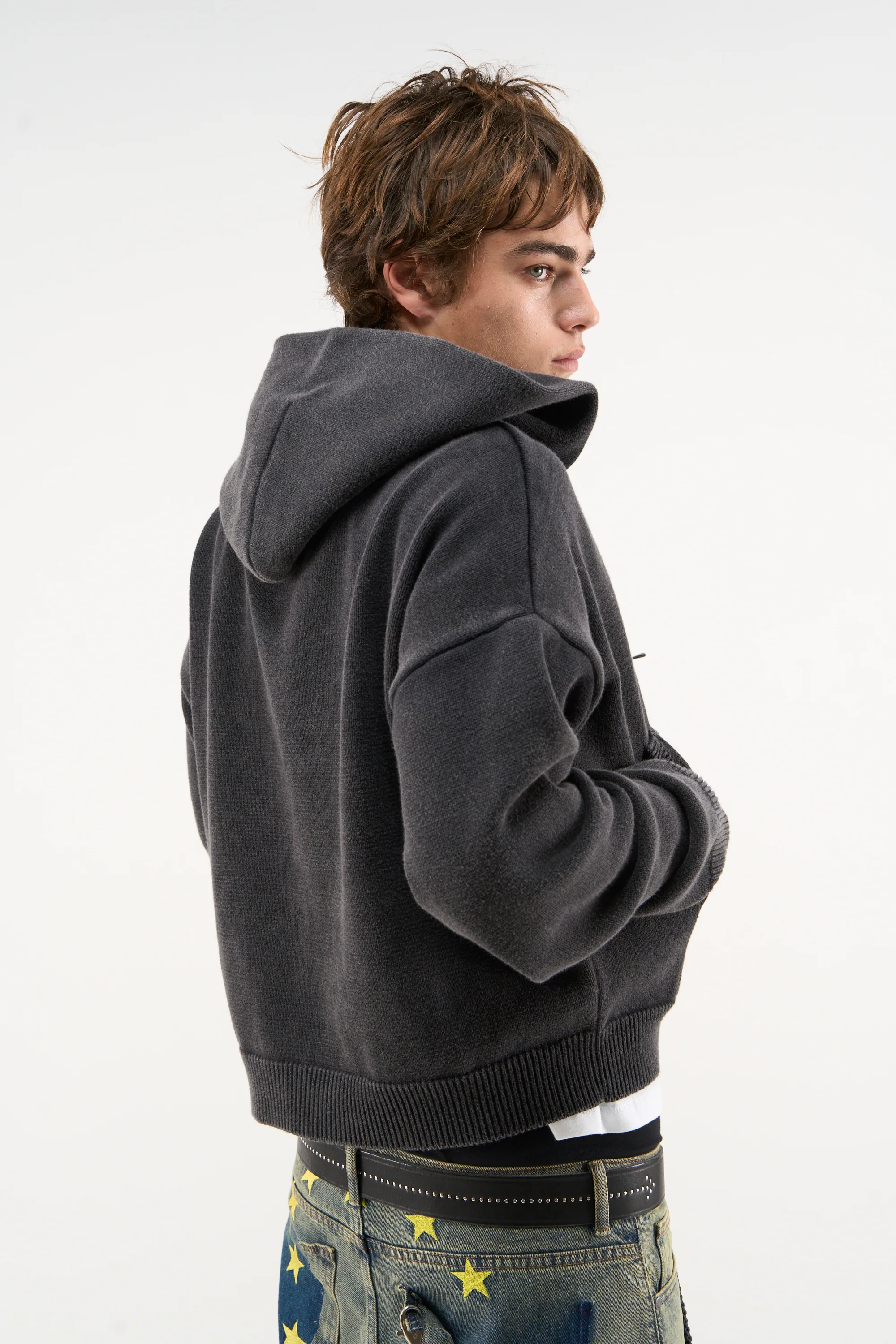 Rolly Dark Knit Zipper - Image 2