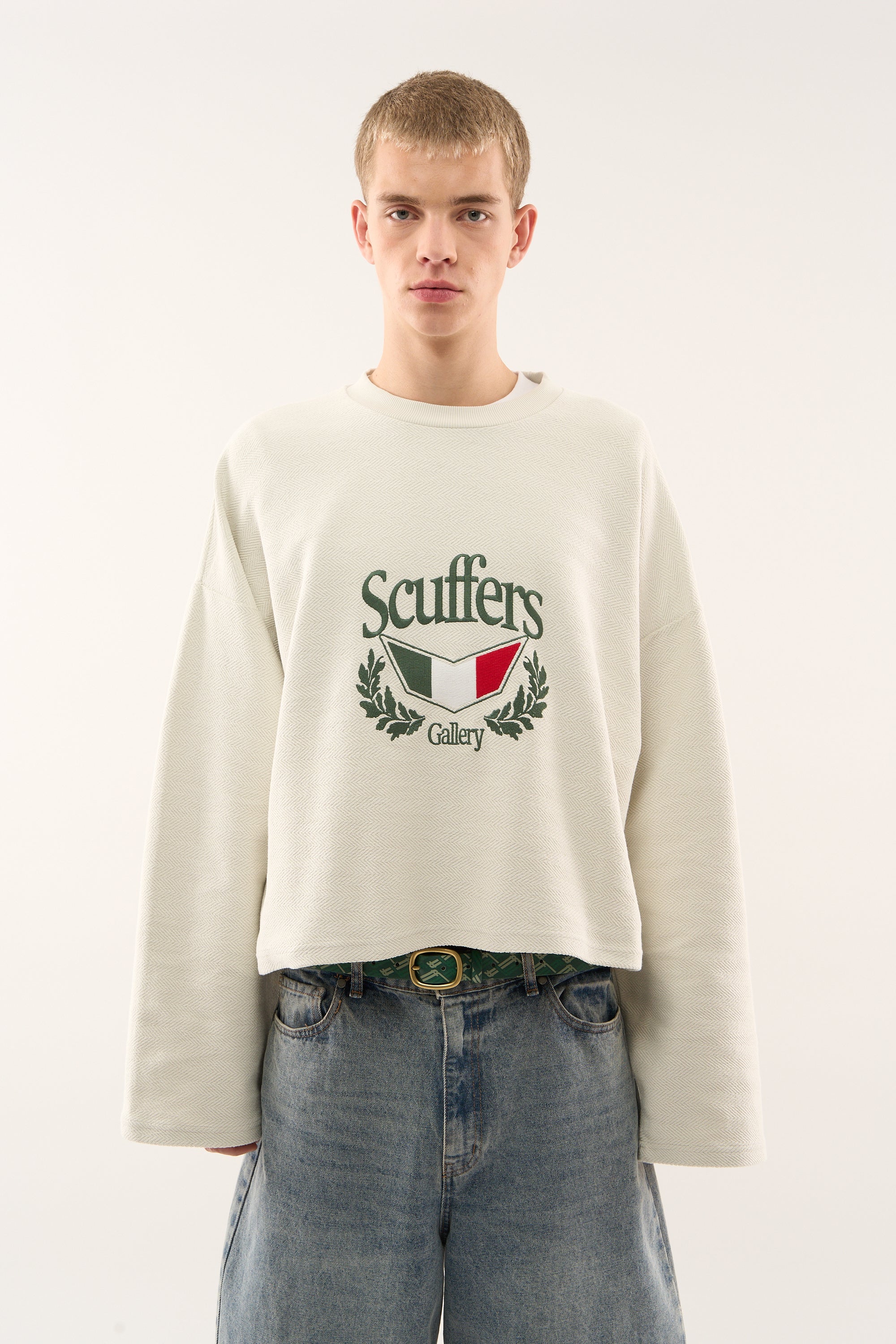 Romeo Ecru Sweatshirt - Image 4