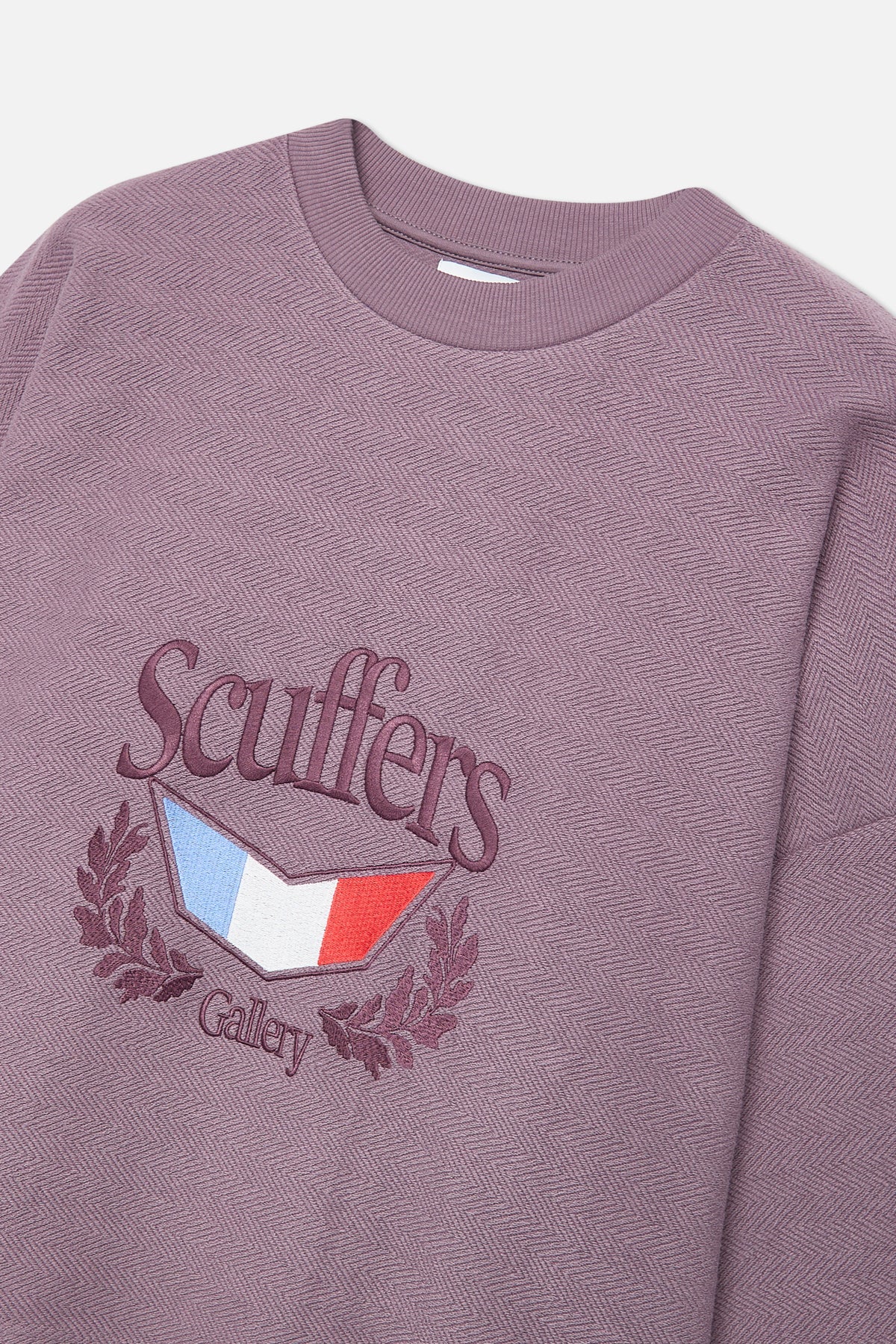Romeo Light Burgundy Sweatshirt - Image 4