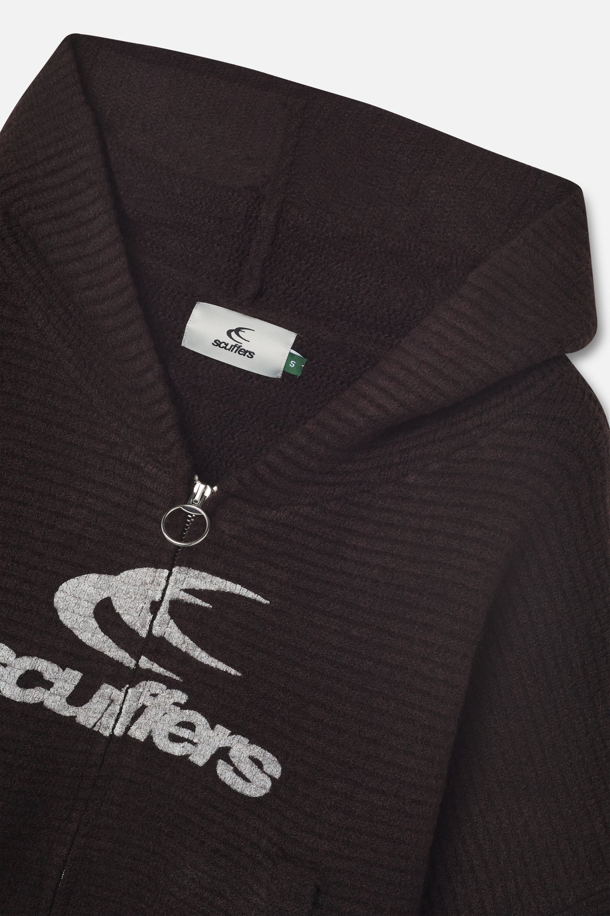 Roots Brown Knit Zipper - Image 5