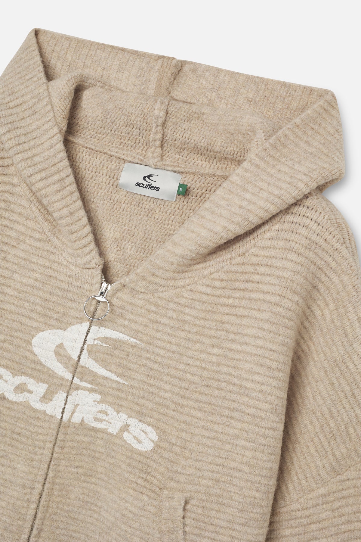Roots Ecru Knit Zipper - Image 6