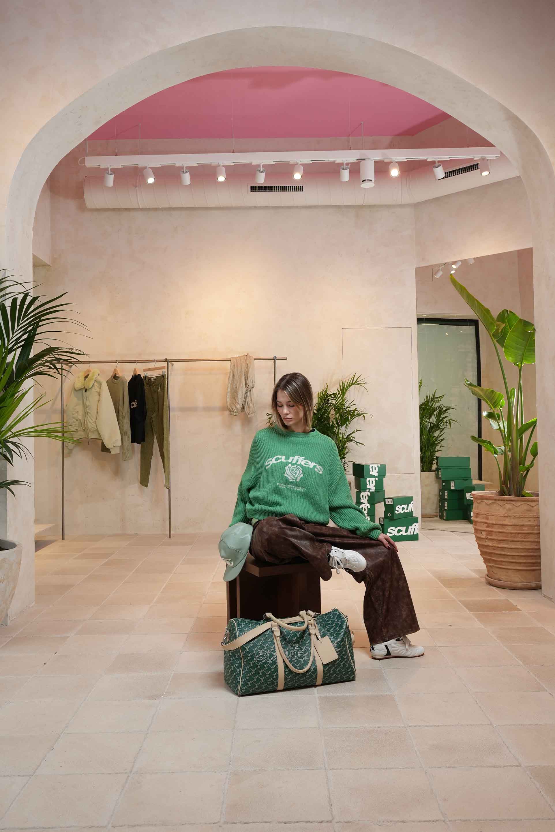 Rose Green Knit - Image 4
