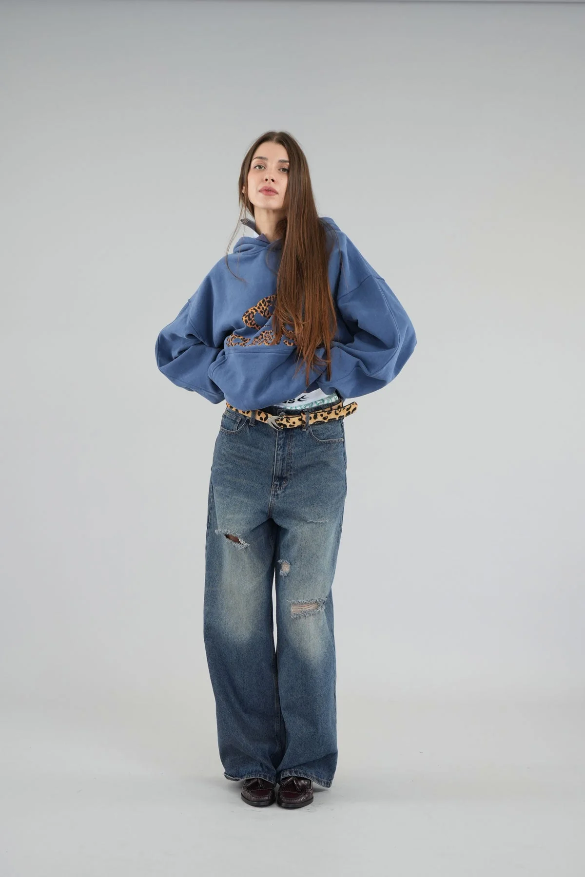 Safari Blue Hoodie - Image 11