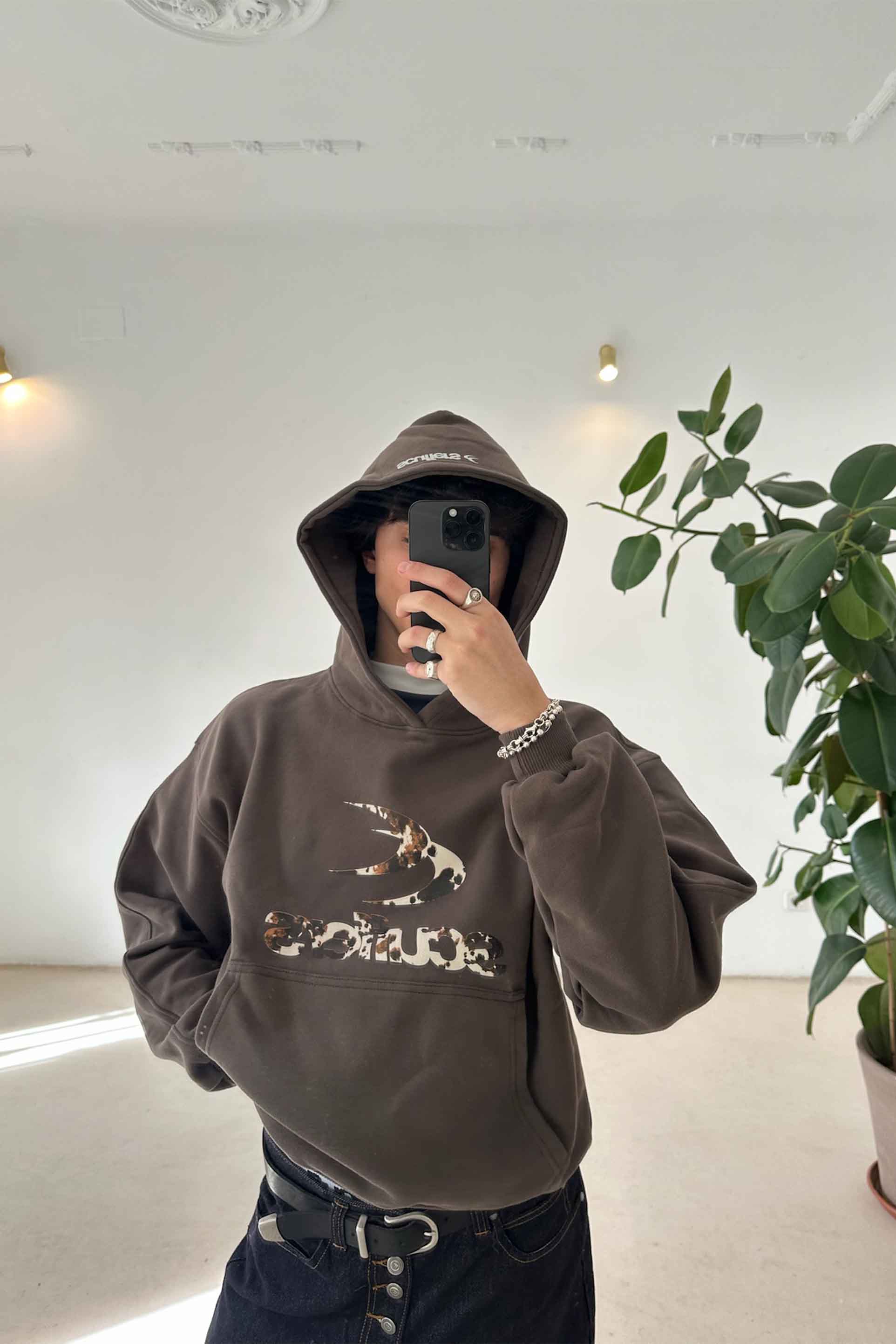 Safari Brown Hoodie - Image 2