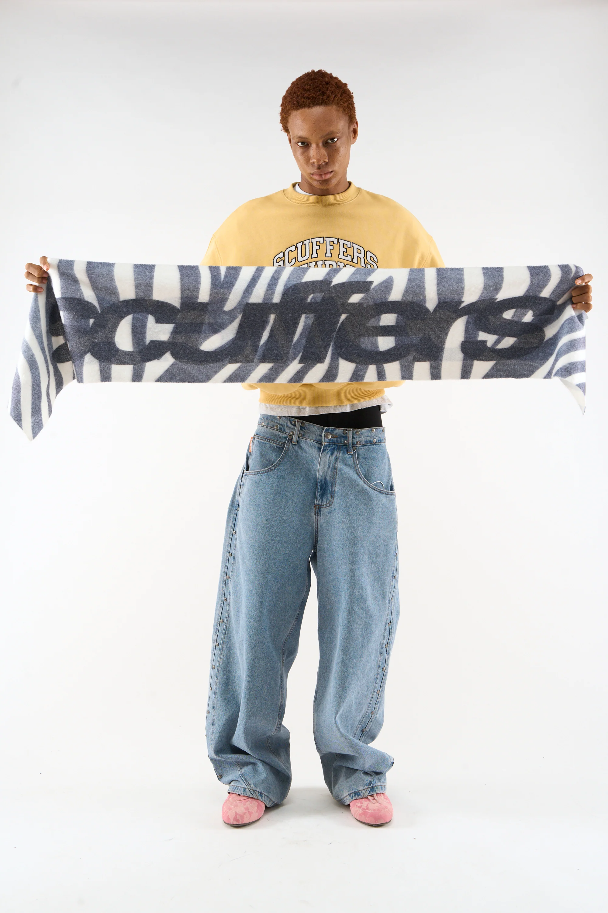 Safari Grey Scarf - Image 7