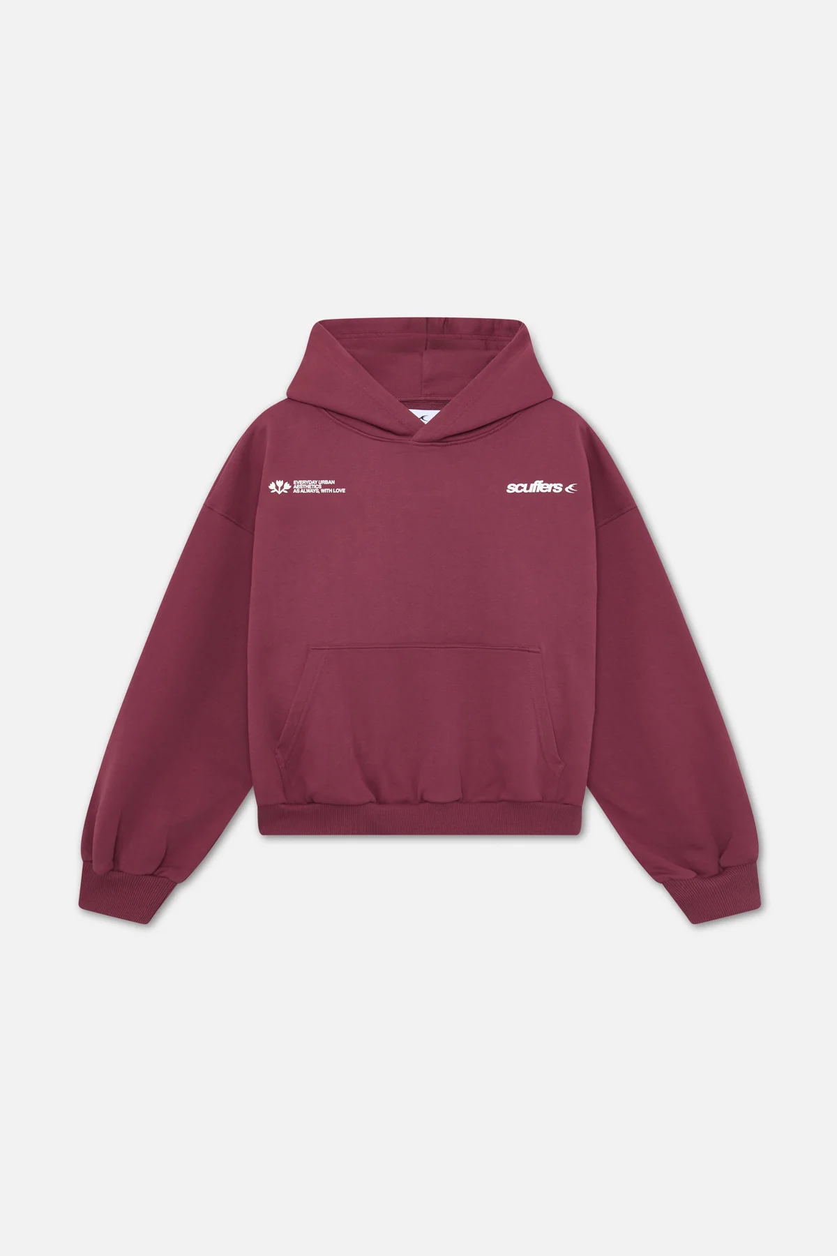 SC Burgundy Hoodie - Image 6