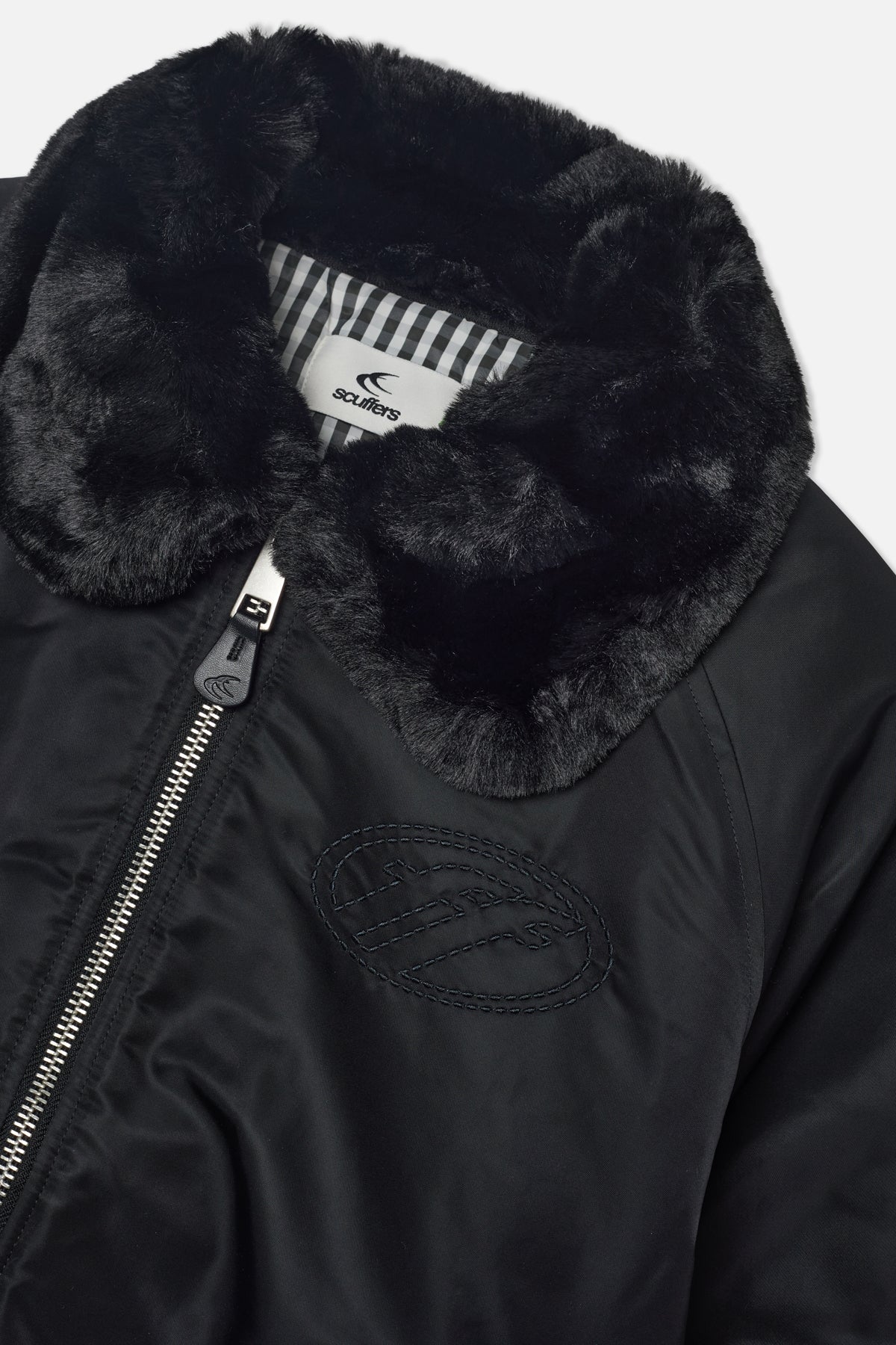 SCFF Black Bomber Jacket - Image 8
