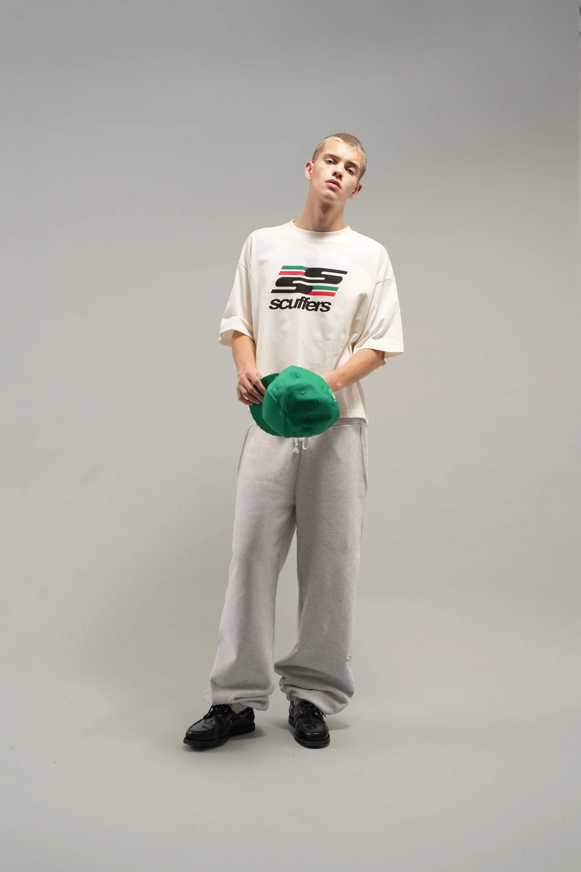 SCFF Fitted Green Cap - Image 4