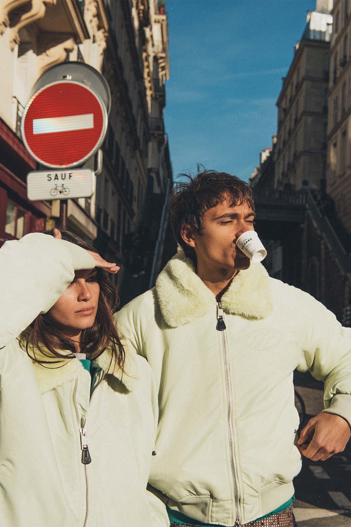 SCFF Green Mint Bomber Jacket - Image 2