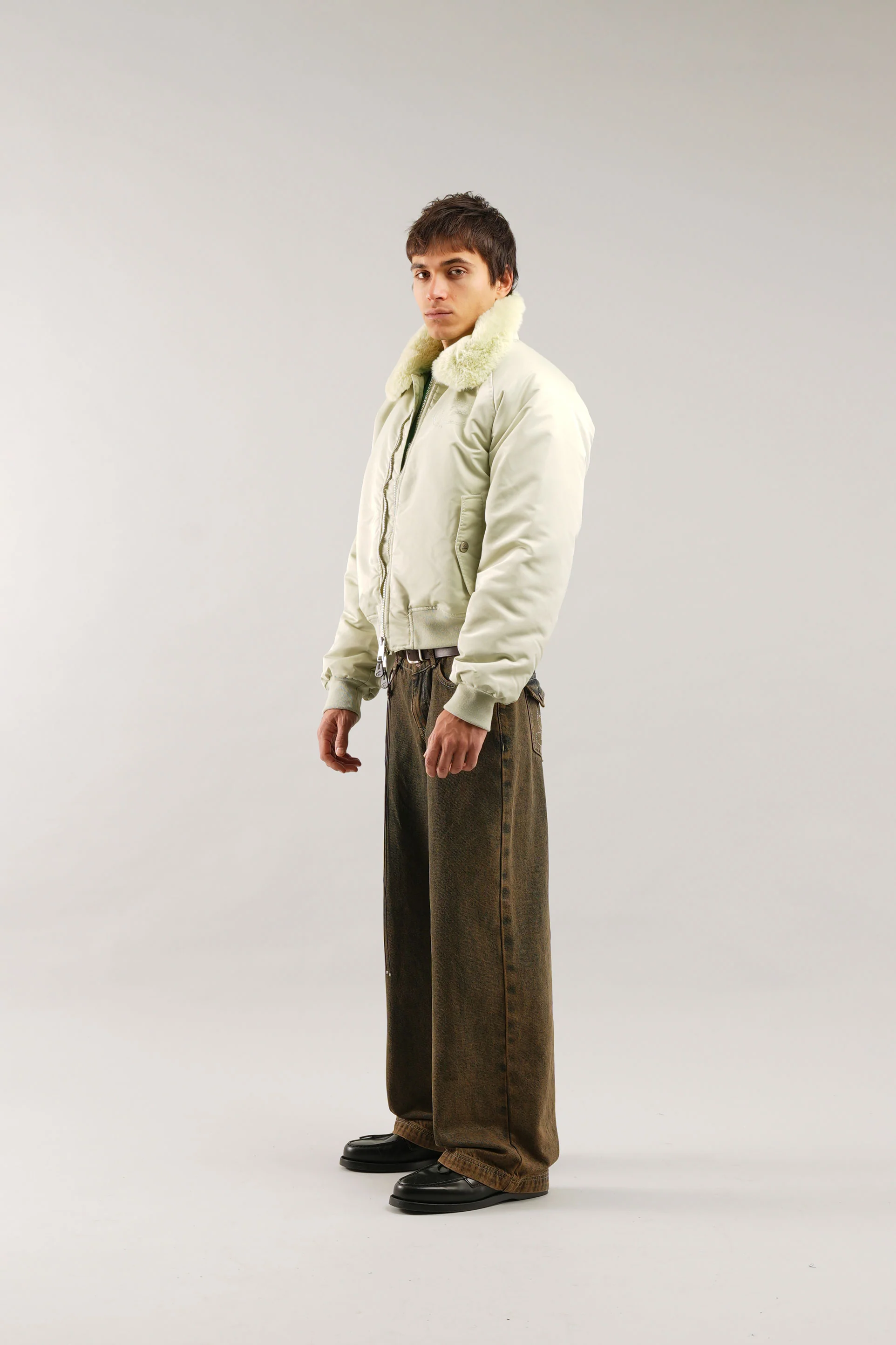 SCFF Green Mint Bomber Jacket - Image 6