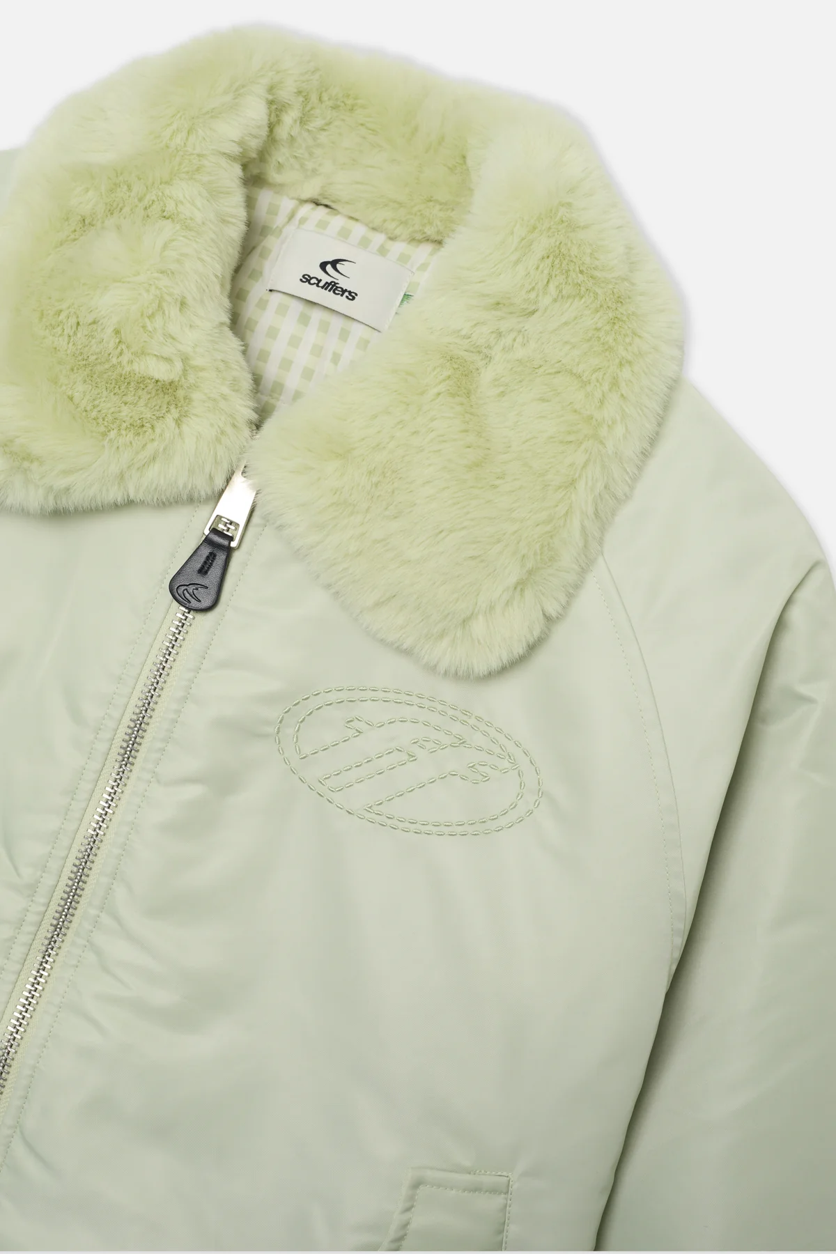 SCFF Green Mint Bomber Jacket - Image 7